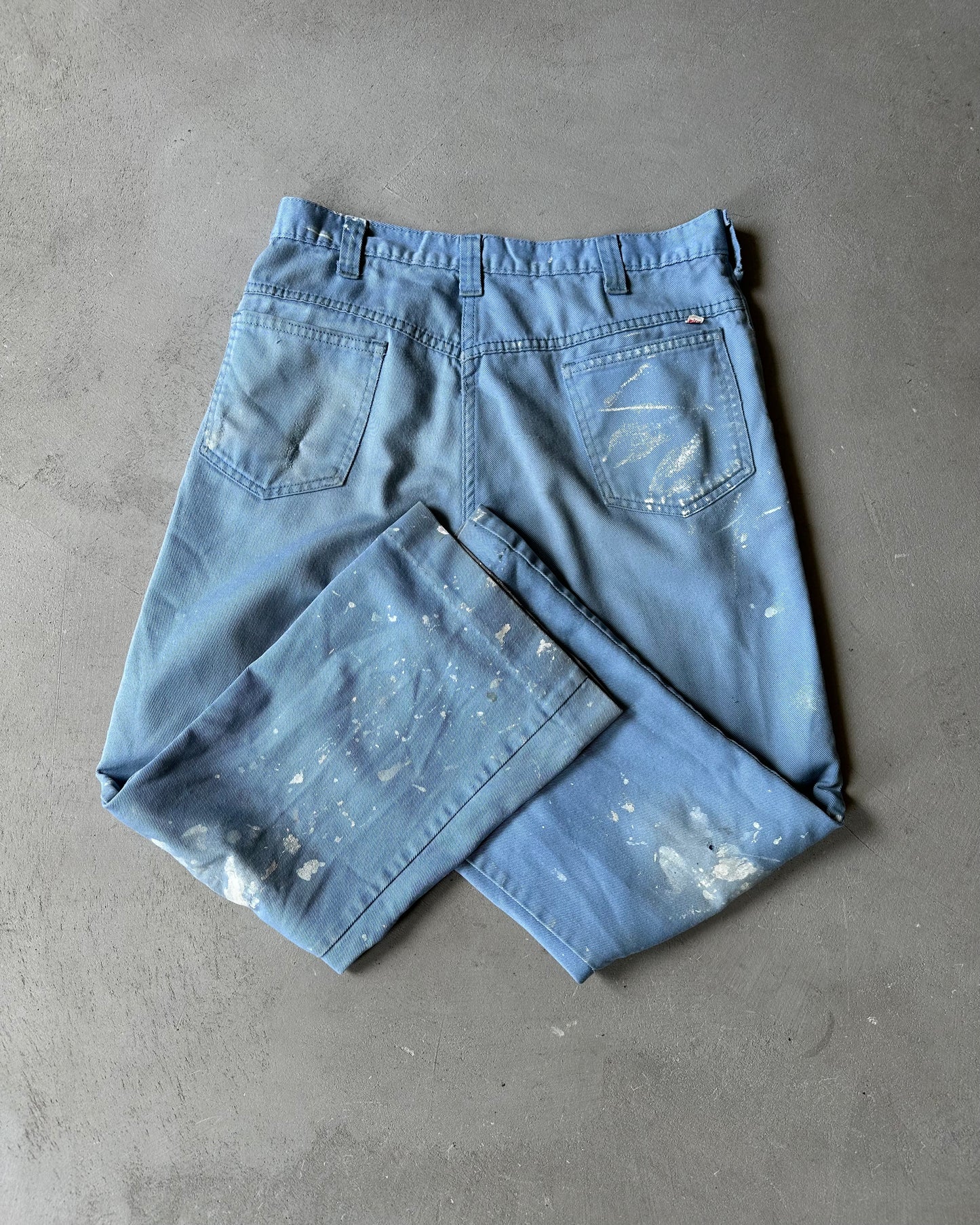 1970s - Light Blue GWG Painter Pants - 32x26