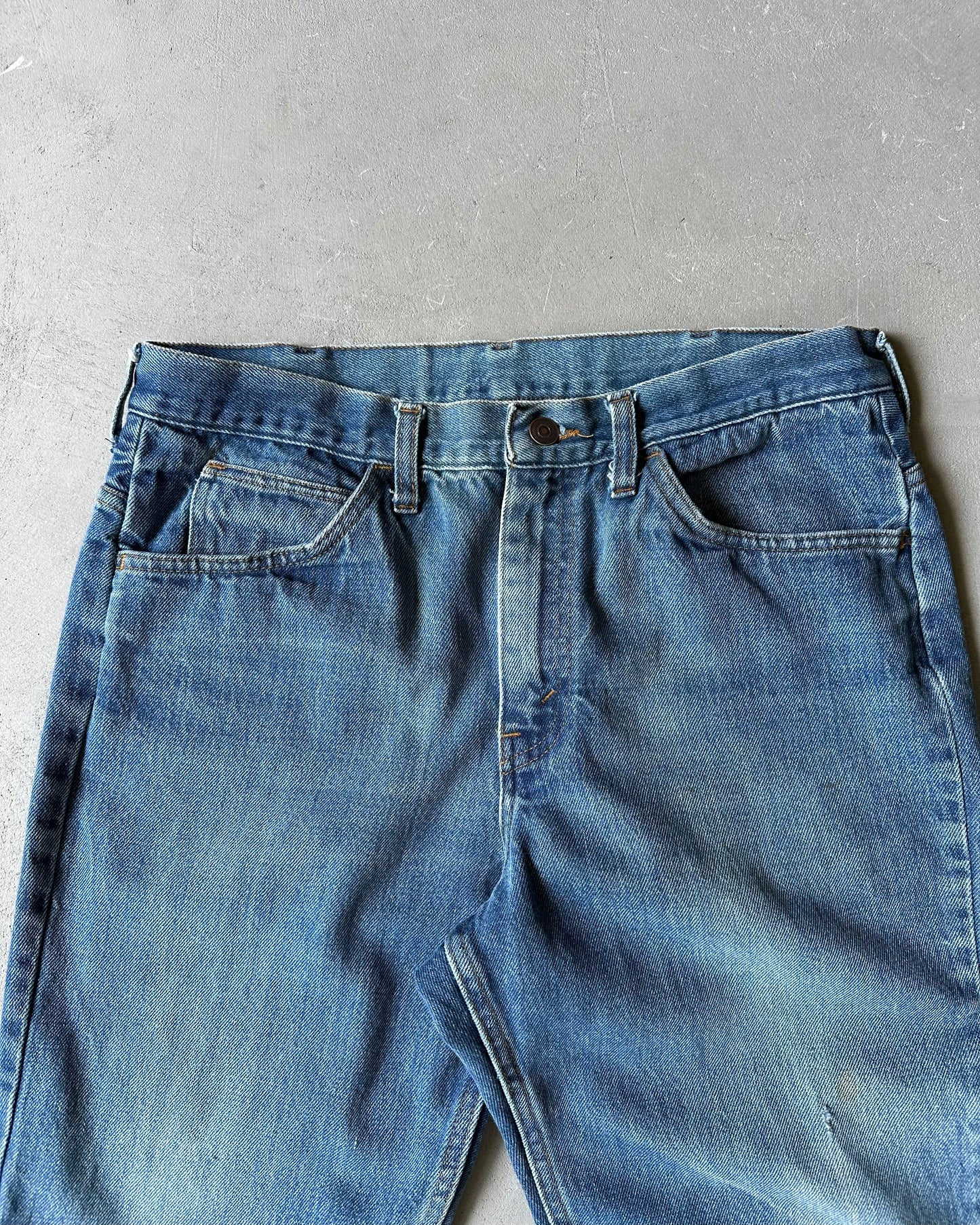 1970s - Plain Pocket Jeans - 32x30