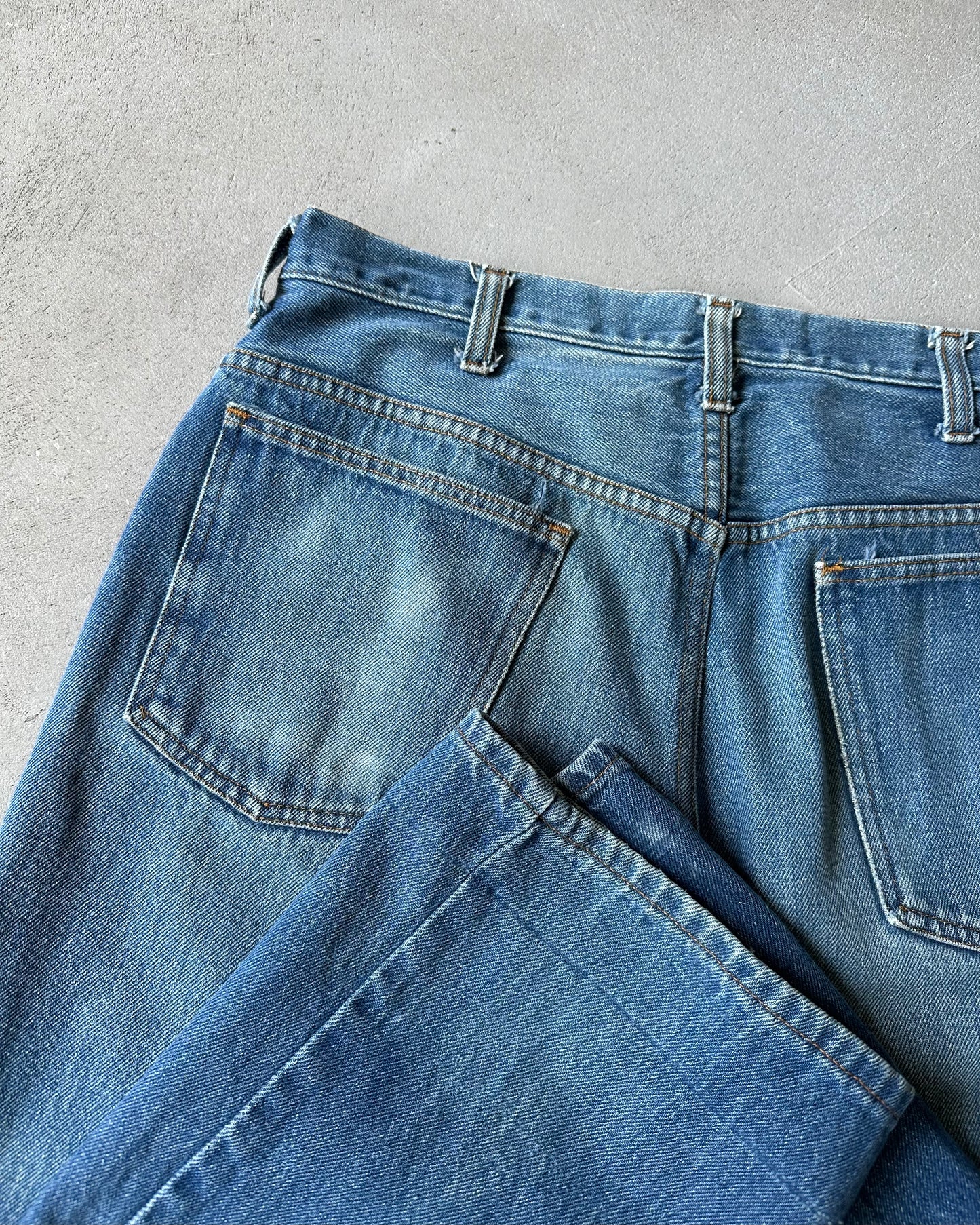 1970s - Plain Pocket Jeans - 32x30
