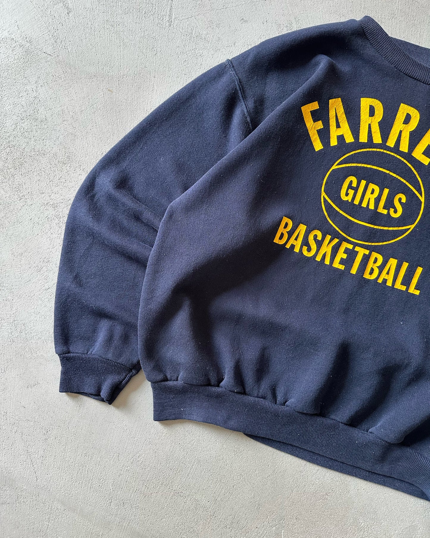 1970s - Navy "Farrell" Russell Crewneck - (W)M