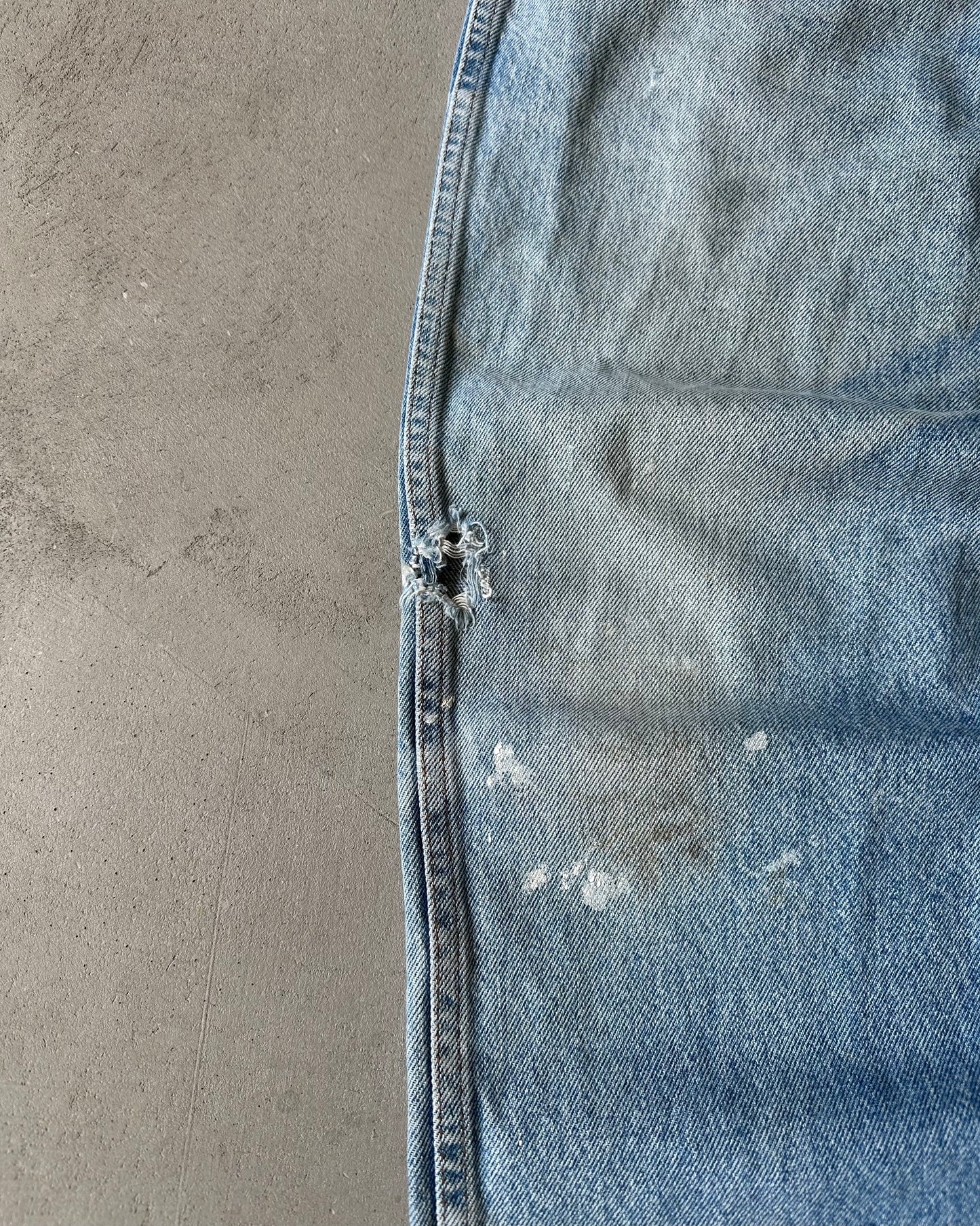 1980s - Distressed SaddleKing Jeans - 35x27