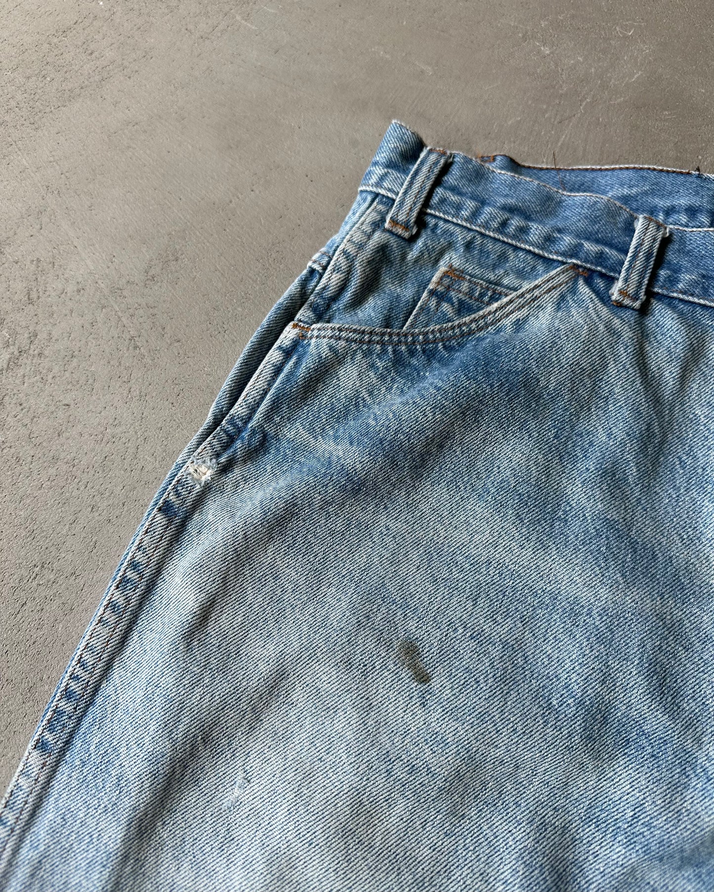 1980s - Distressed SaddleKing Jeans - 35x27
