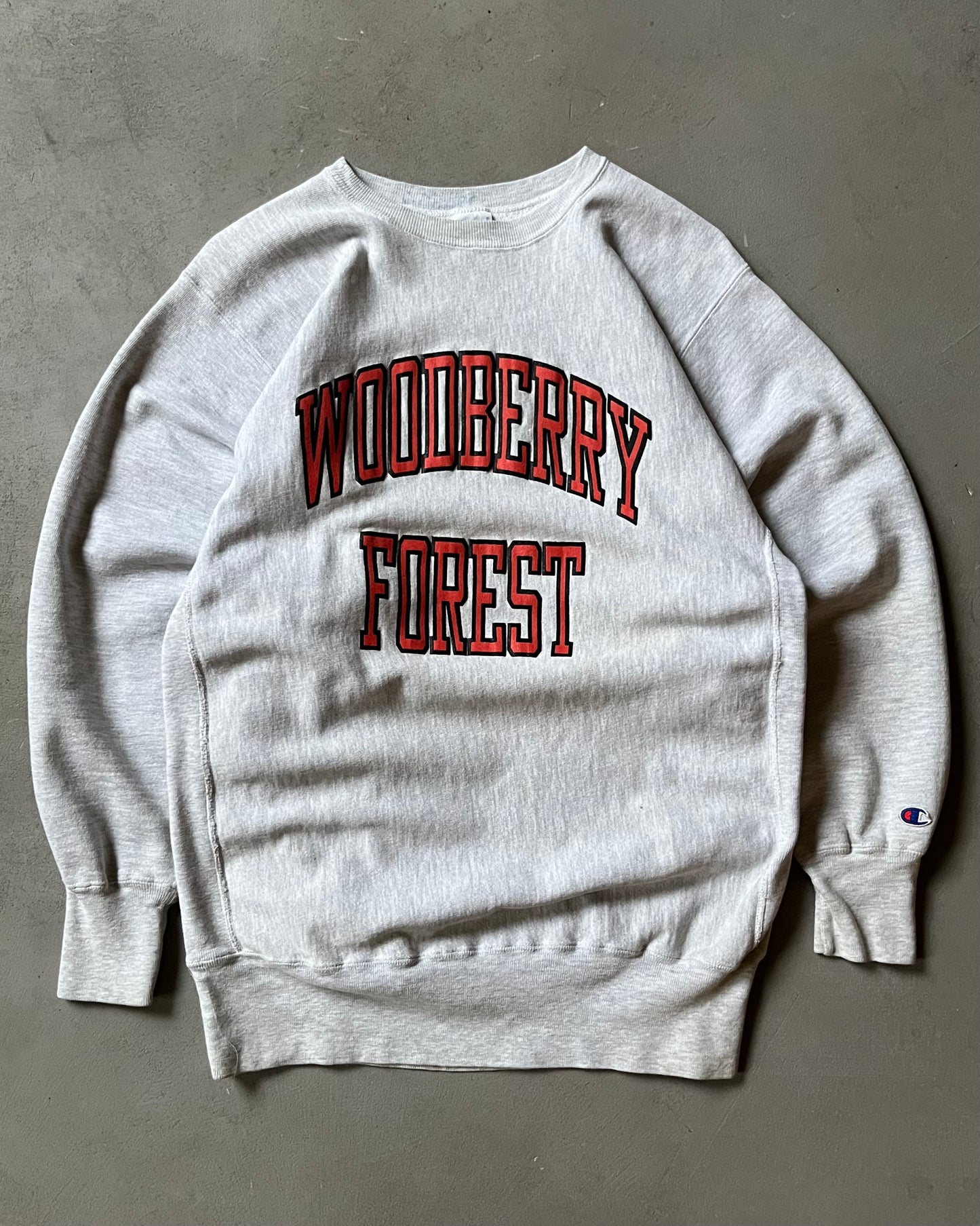 1990s - Ash Grey Woodberry Champion RW Crewneck - XL