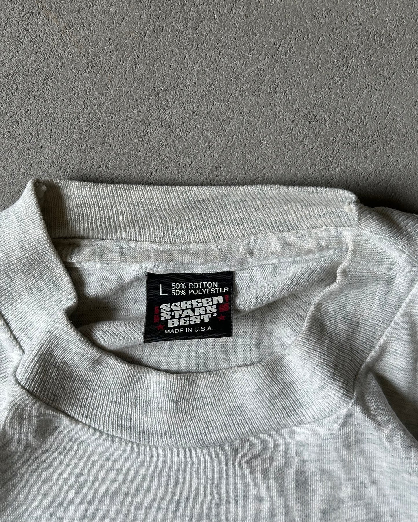 1990s - Ash Grey New York T-Shirt - M