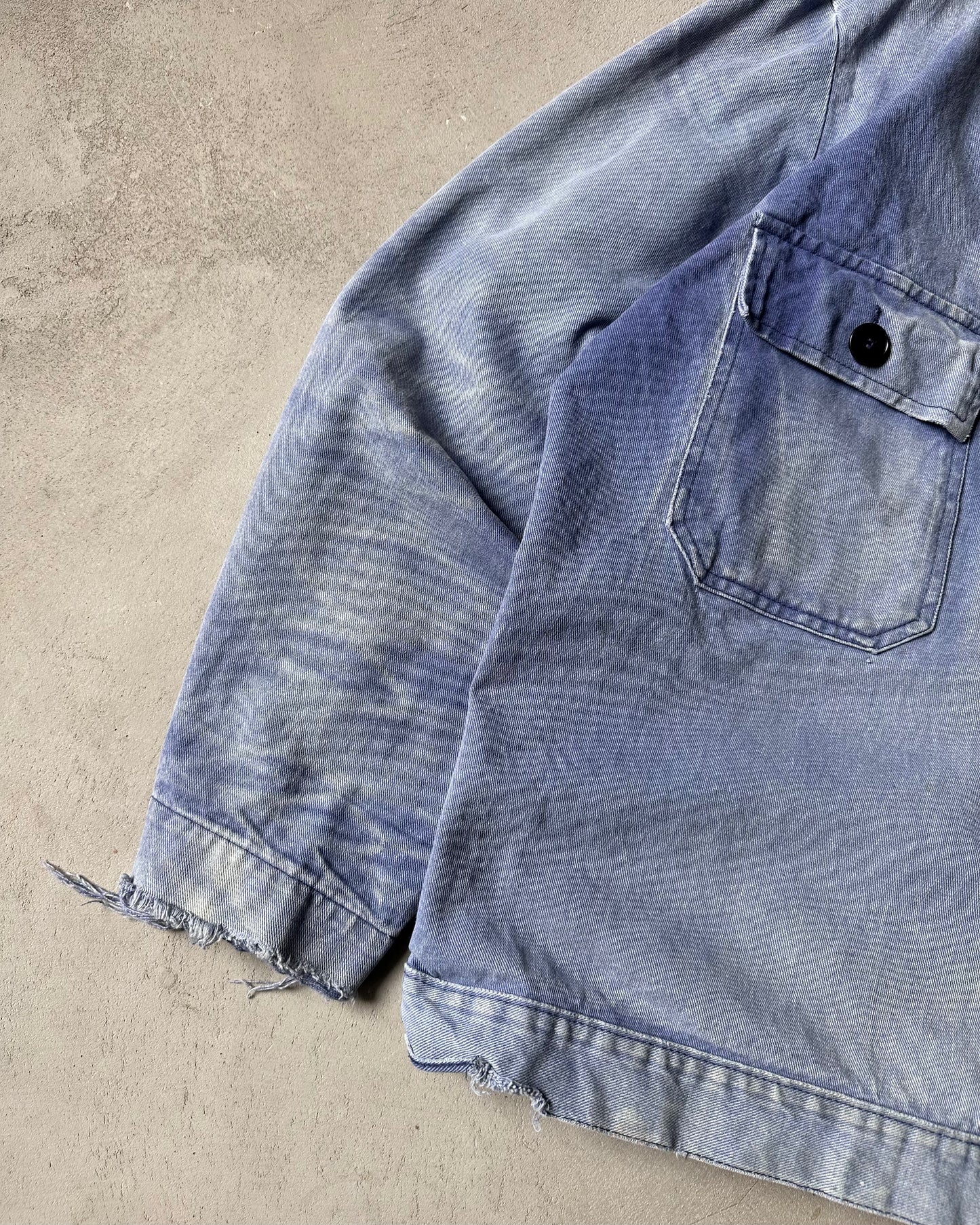 1970s - Distressed Blue German Chore - XL/XXL