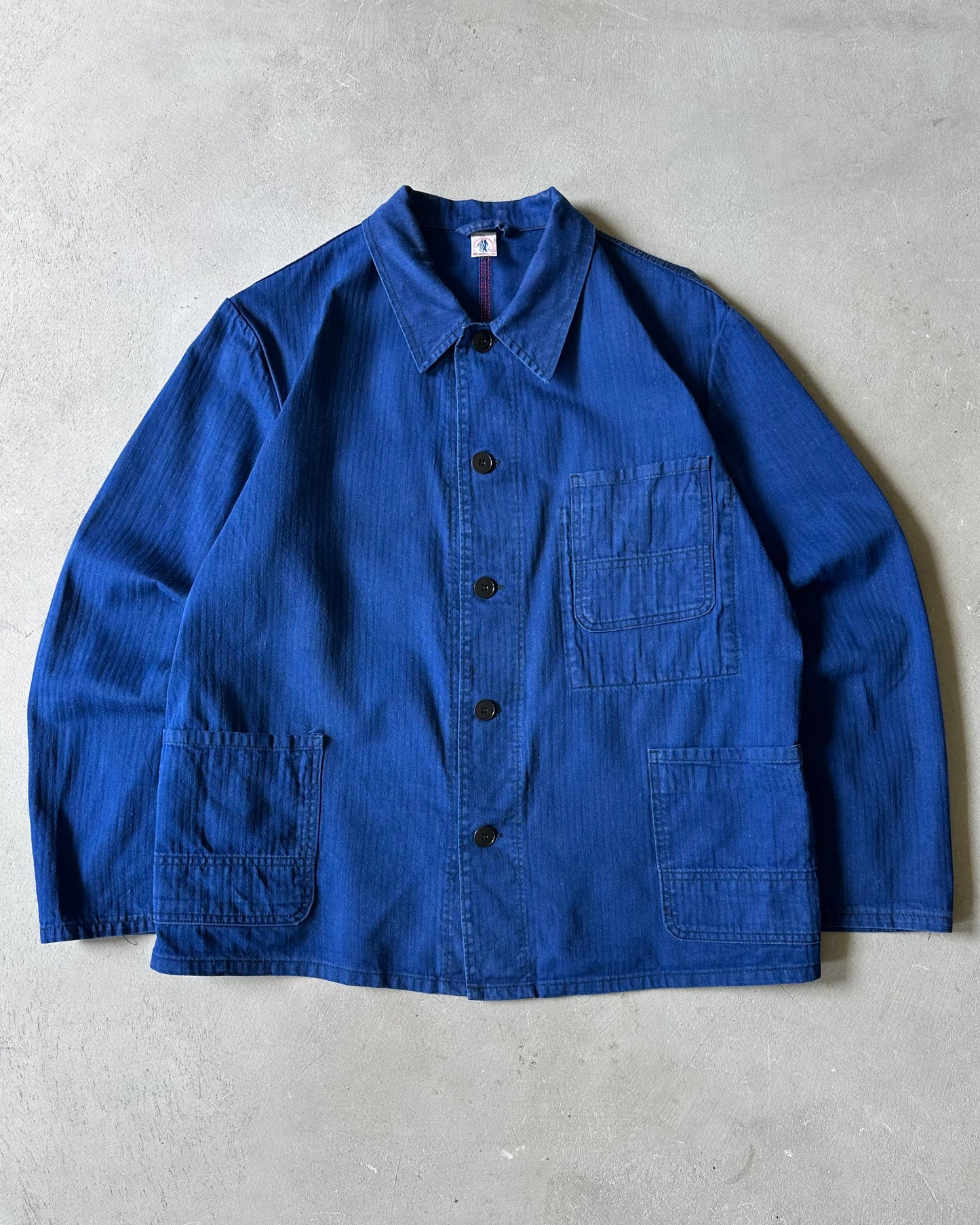 1970s - Blue HBT Euro Chore - L