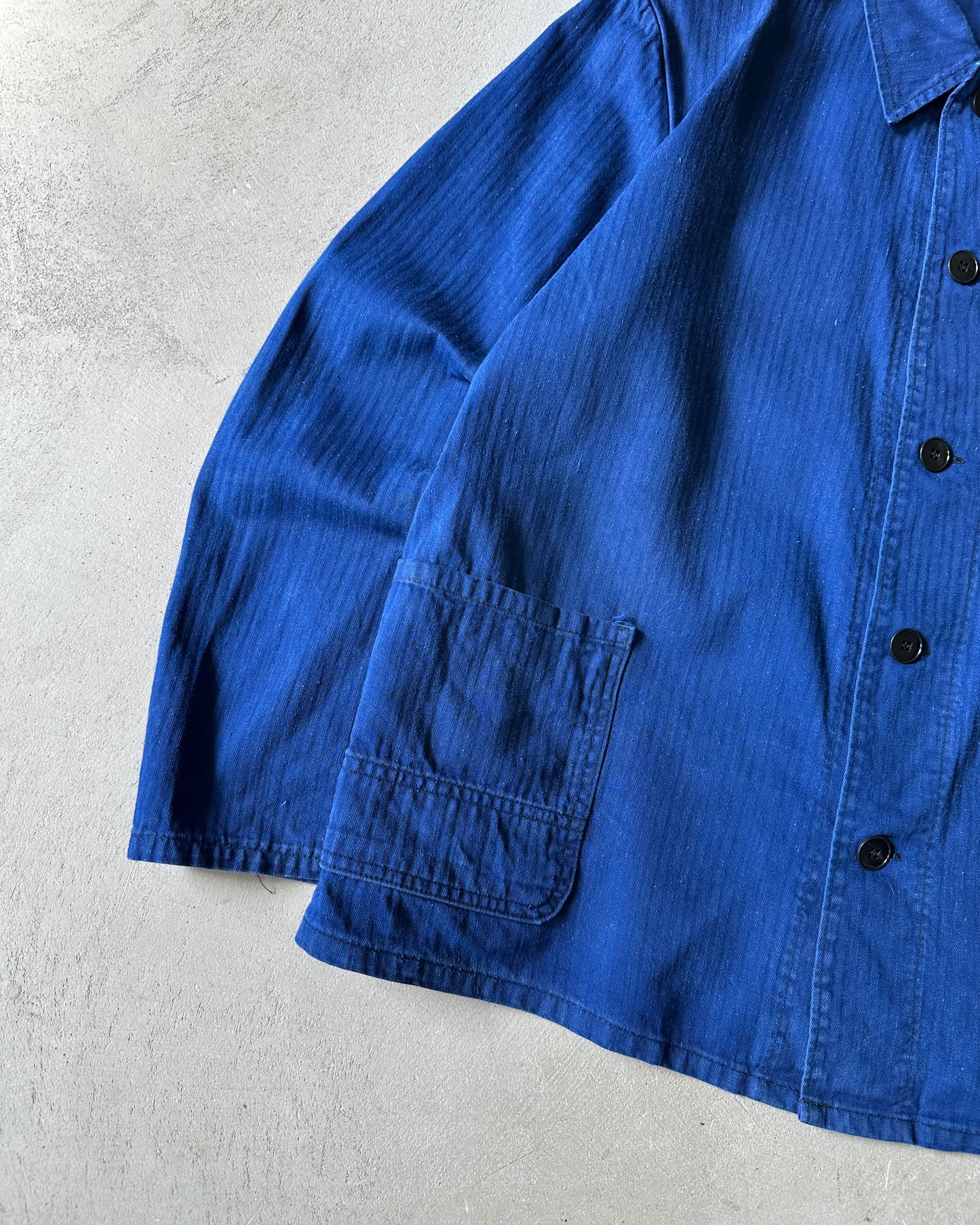 1970s - Blue HBT Euro Chore - L