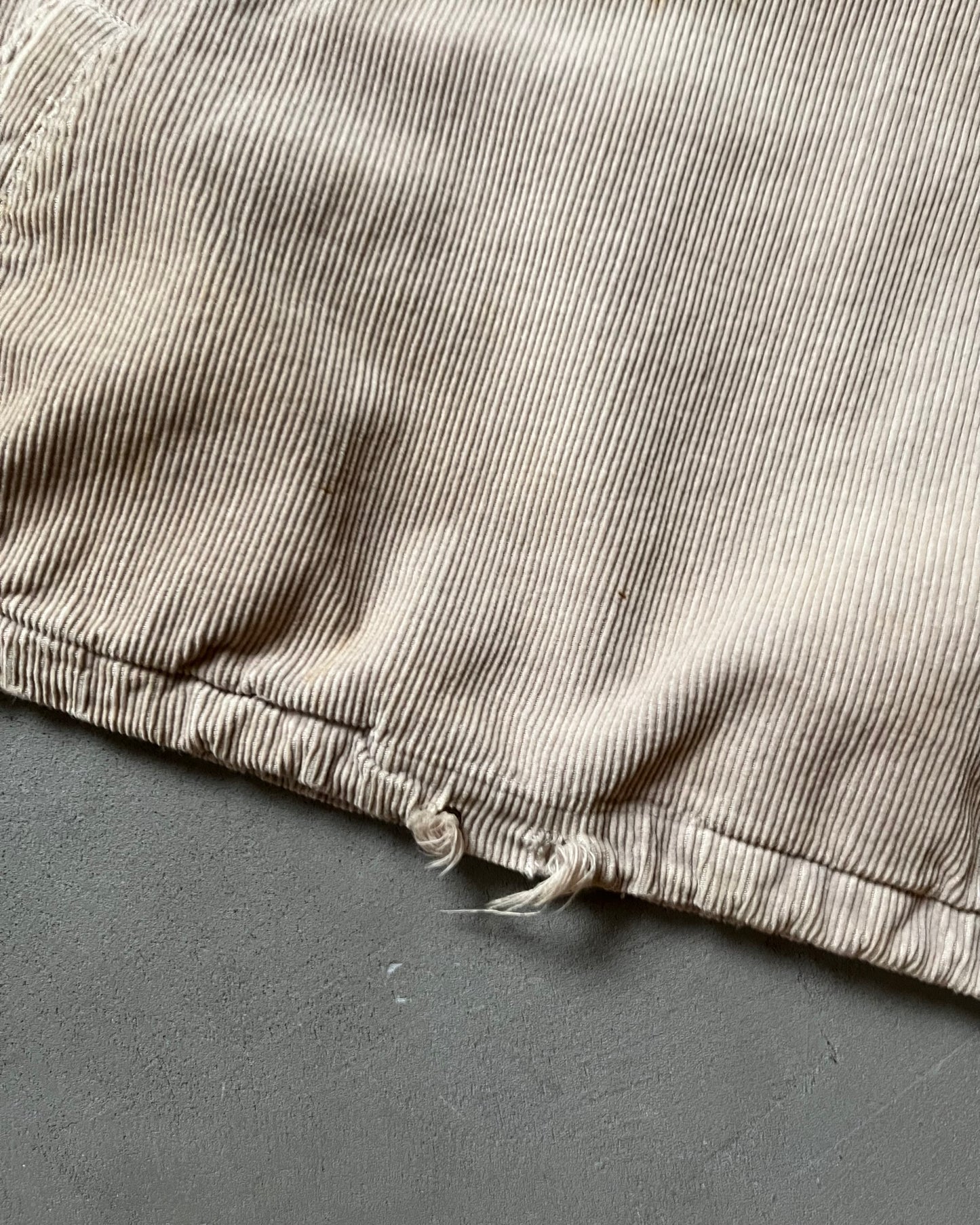 1990s - Beige Jees Corduroy Overshirt - M