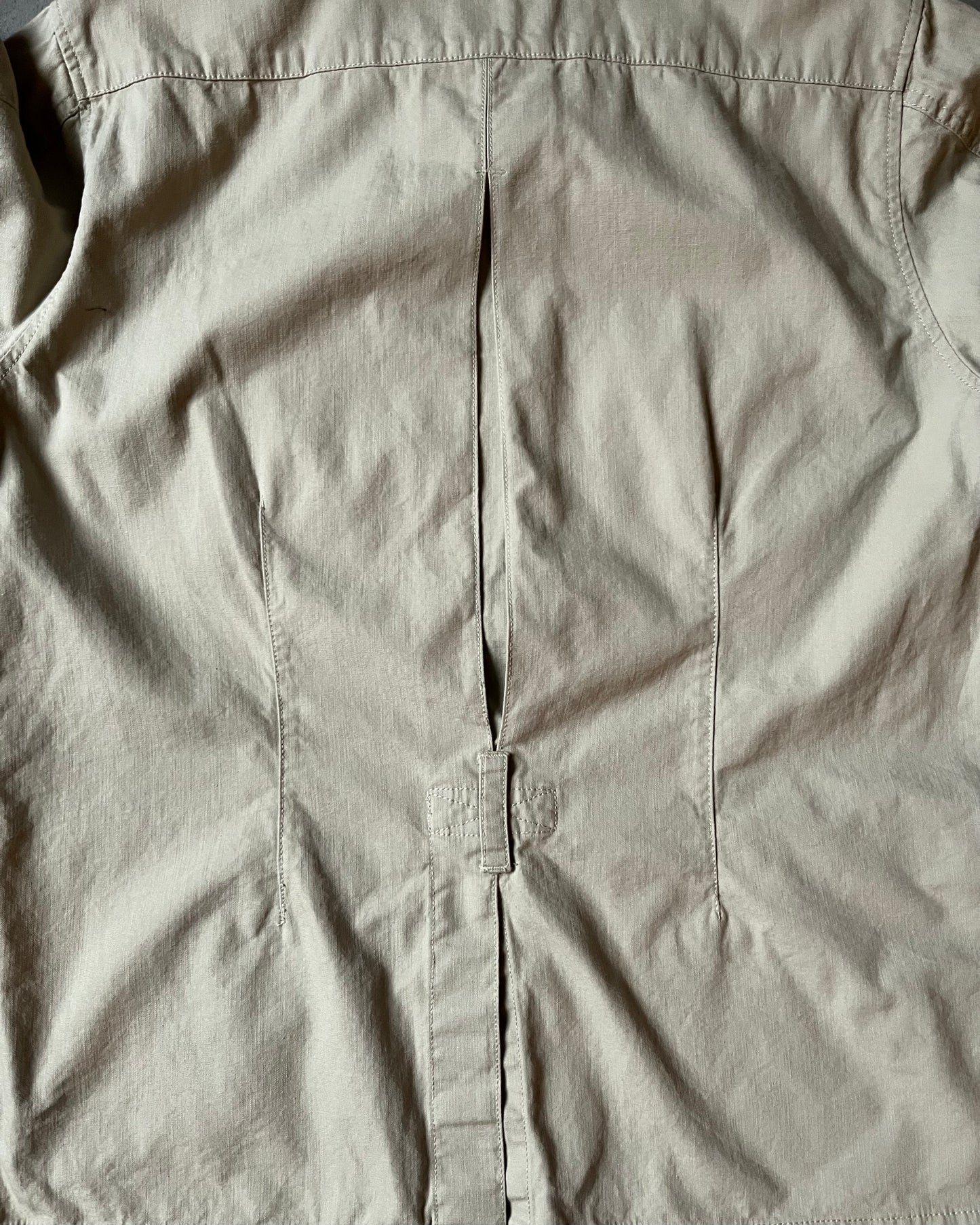 1990s - Beige Safari Marlboro Jacket - S
