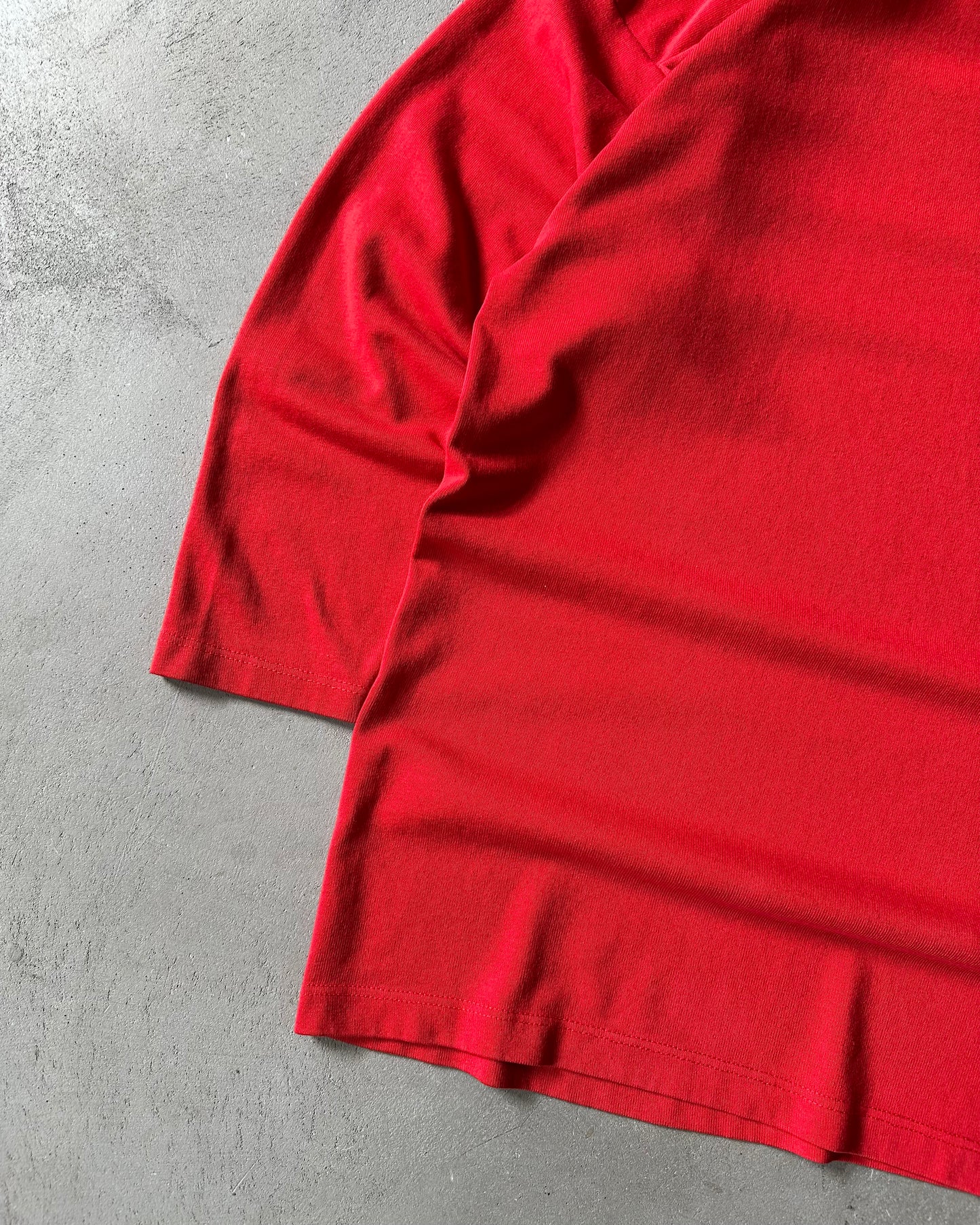 1980s - Red Russell Blank Lacrosse Jersey - XL