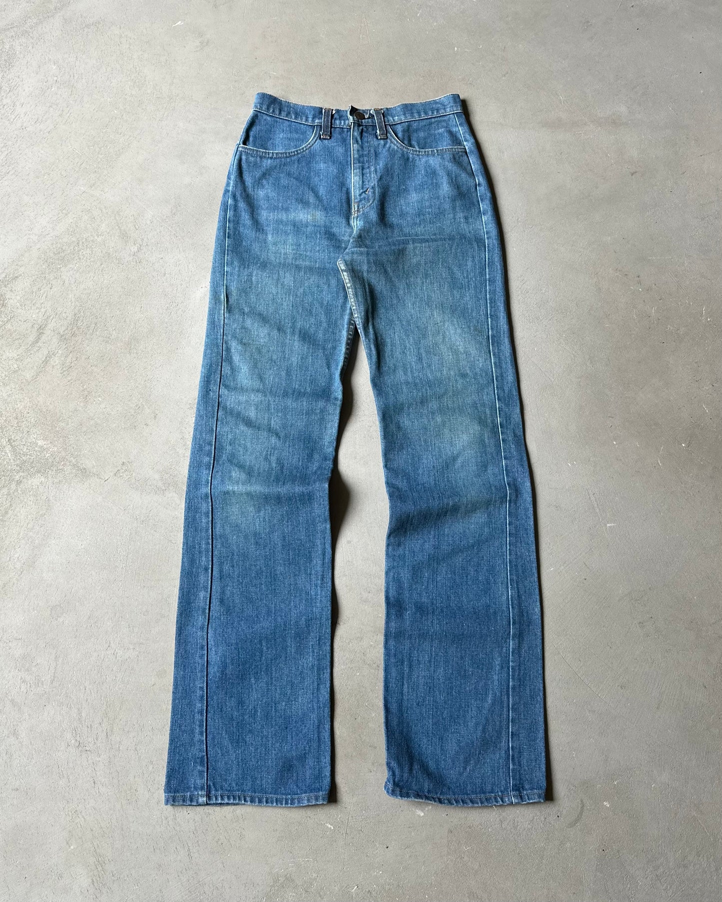 1970s - Low Rise Women's Straight Leg Jeans - 28x33