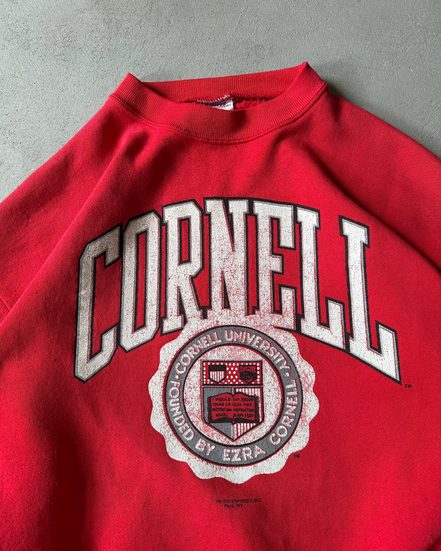 1990s - Red Cornell U Crewneck - XL