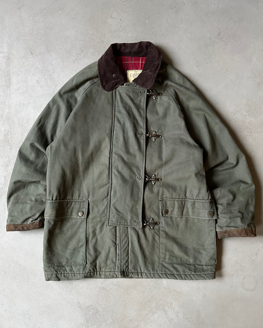 1990s - Green Fireman Coat - M