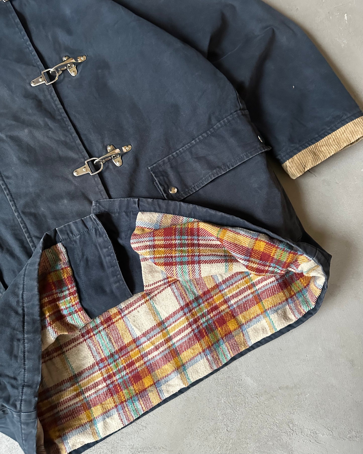 2000s - Navy Fireman Coat - L