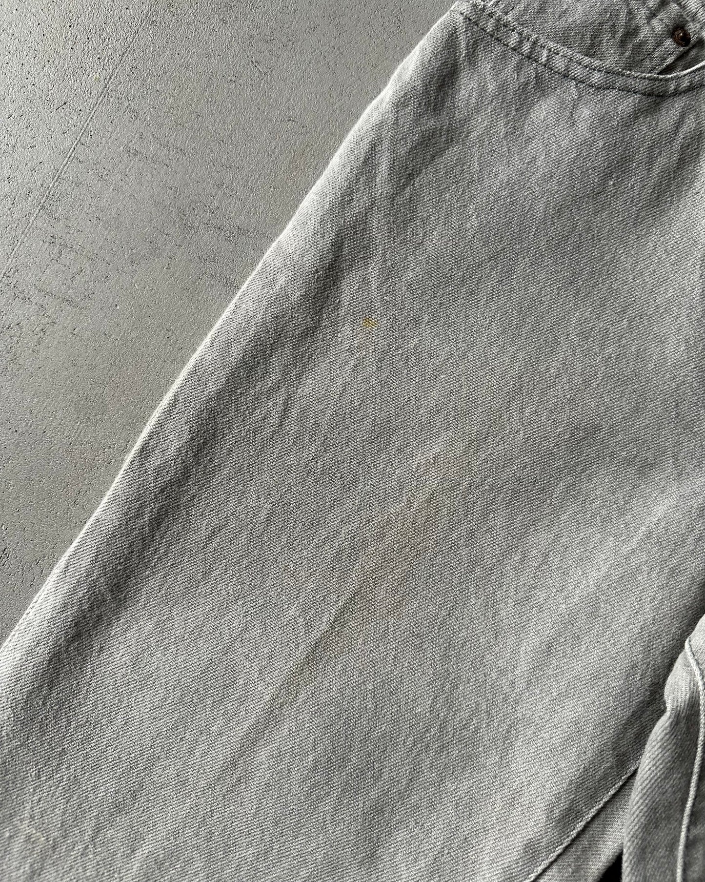 1970s - Light Grey 501 Levi's Jeans - 26x28