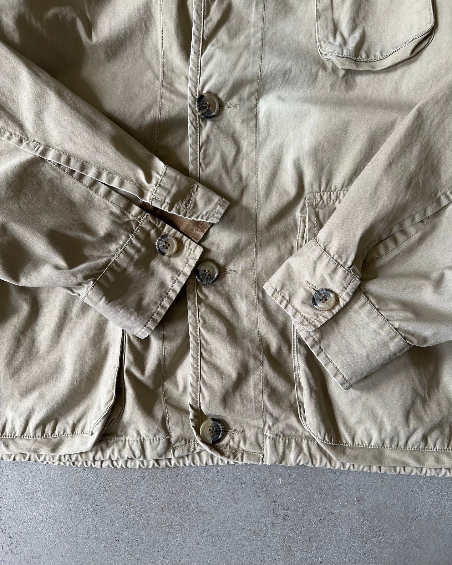 1990s - Tan Marlboro Classics Work Jacket - XL