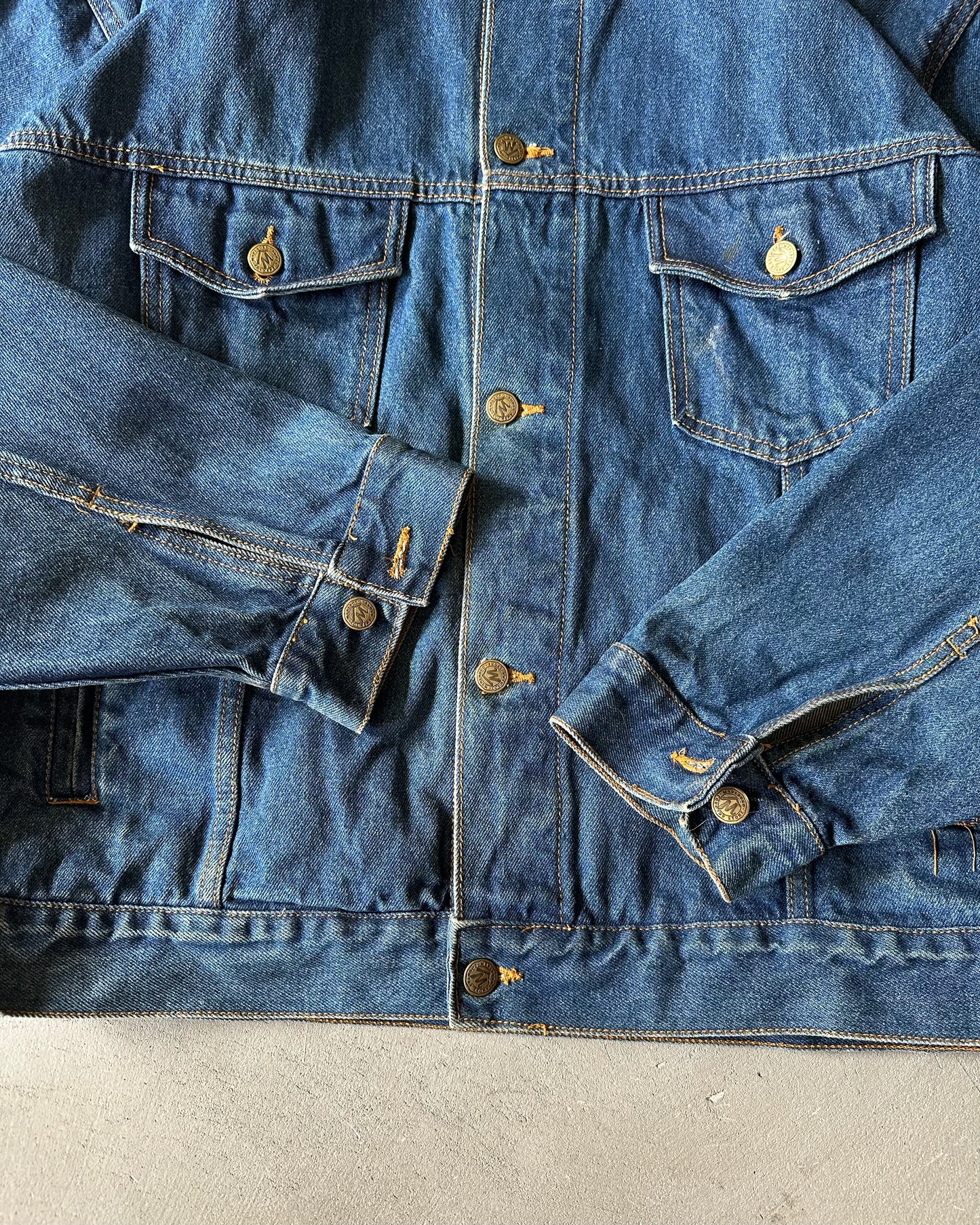1990s - Marlboro Denim Jacket - XL