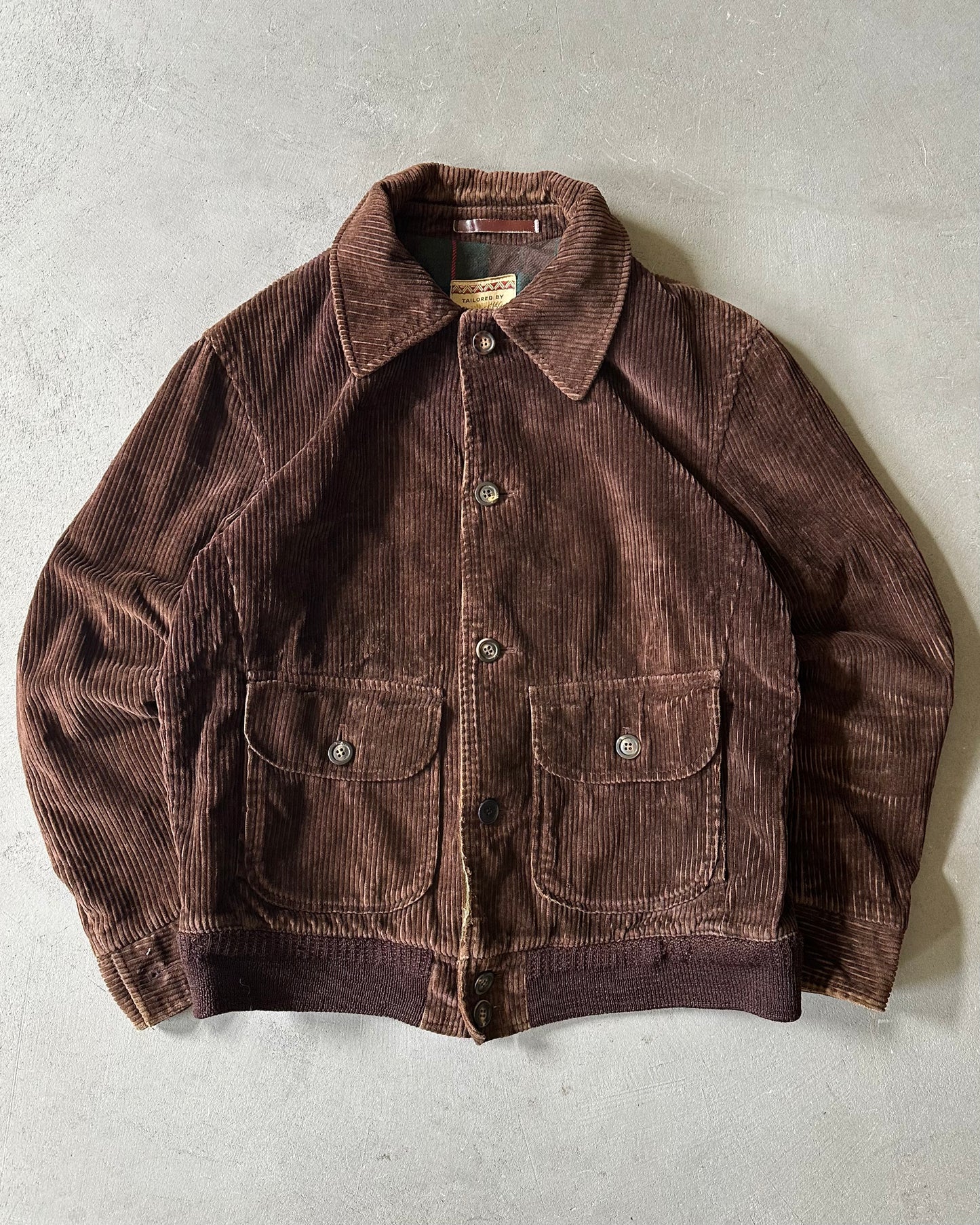 1970s - Brown Corduroy Jacket - M