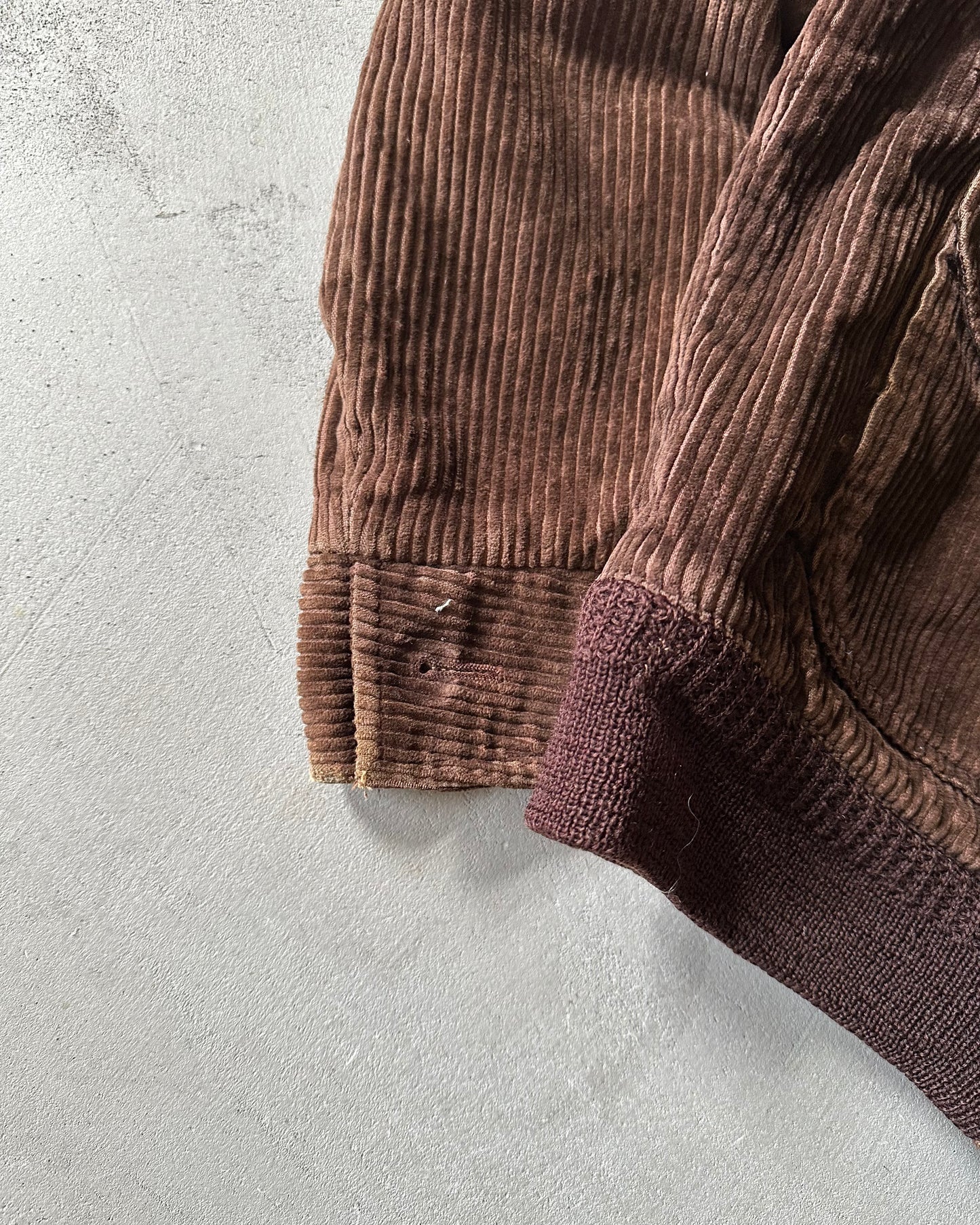 1970s - Brown Corduroy Jacket - M
