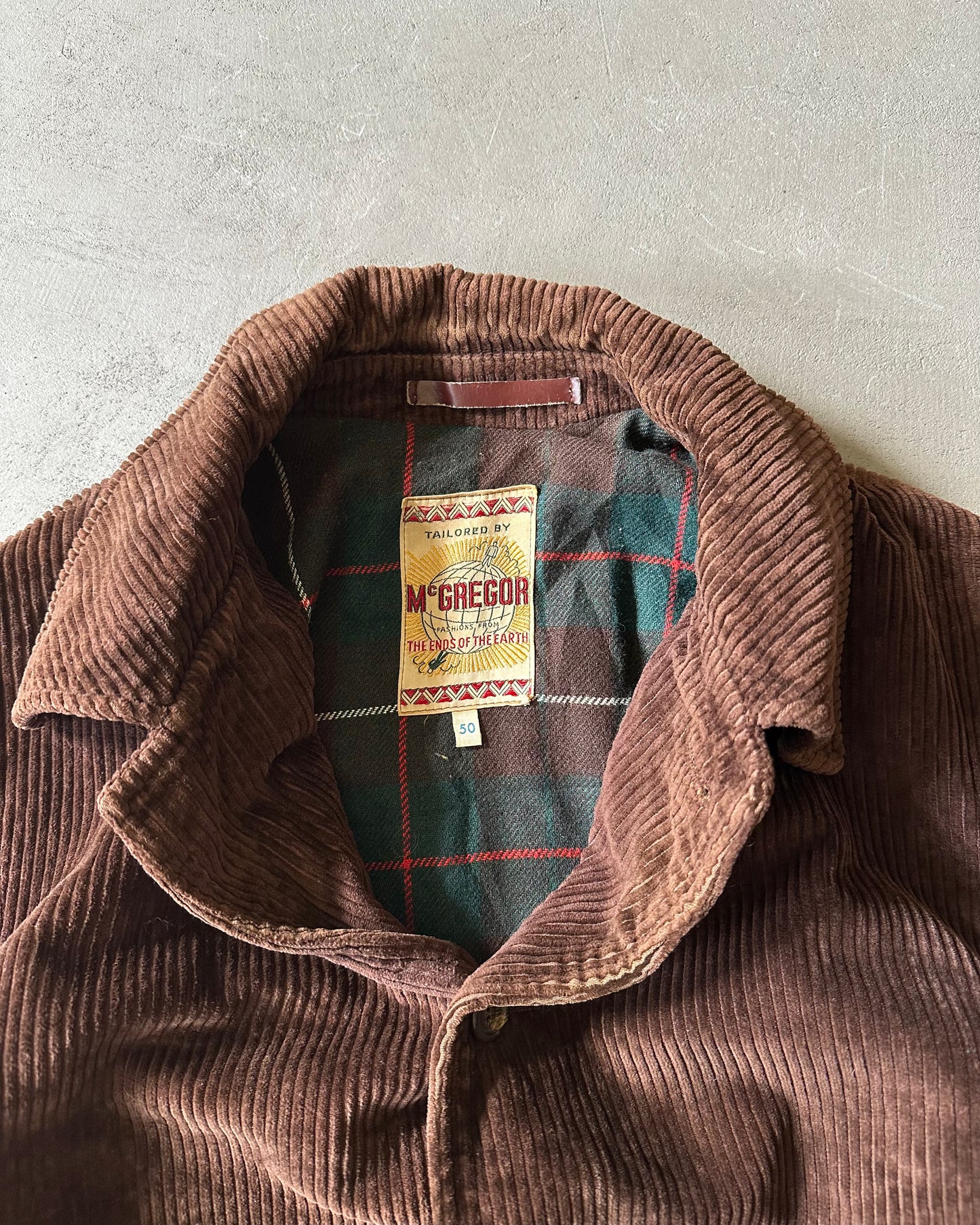 1970s - Brown Corduroy Jacket - M
