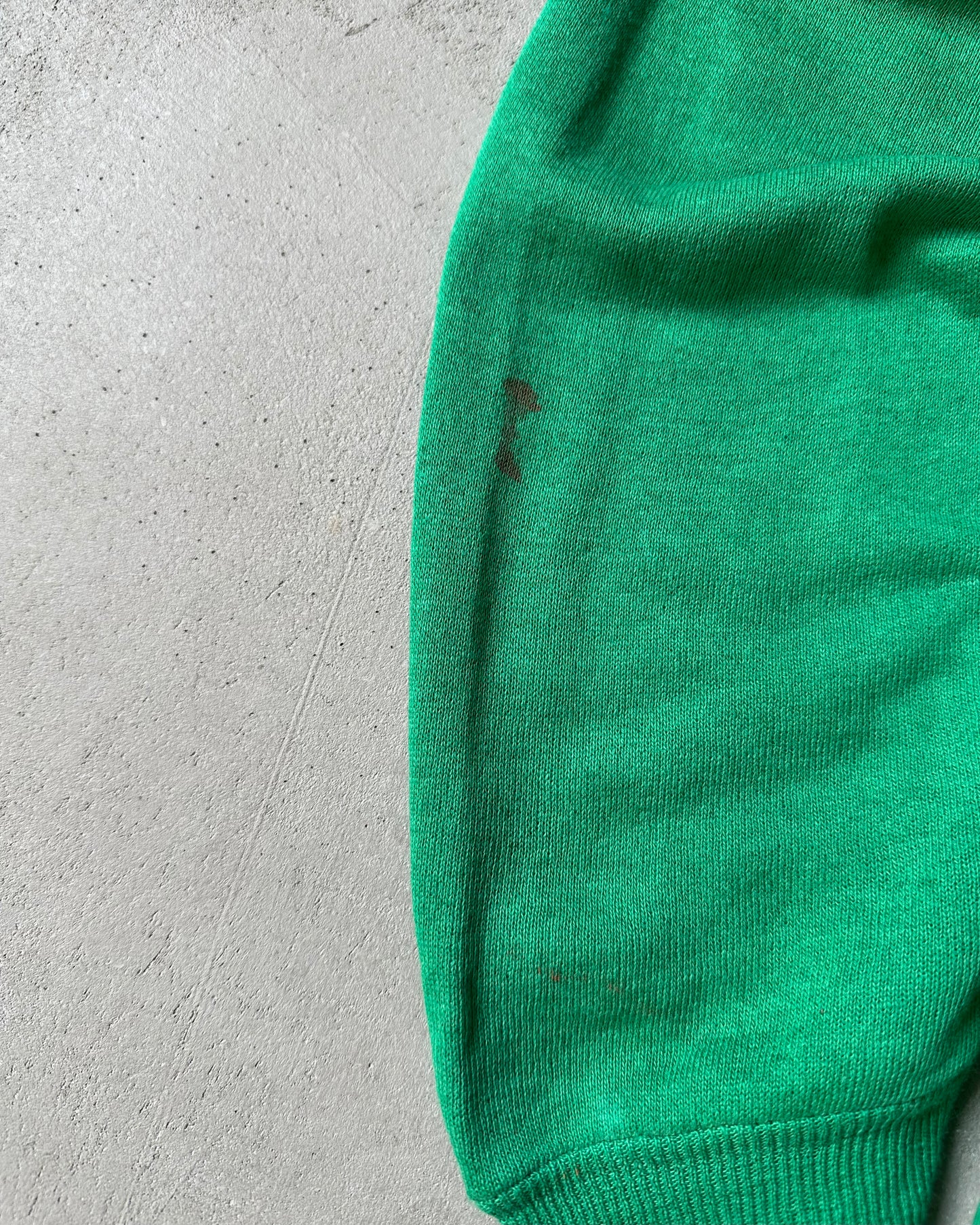 1980s - Distressed Green Celtics Crewneck - M