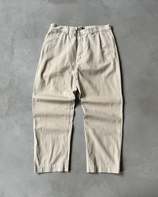 1990s - Tan Polo RL Chinos - 35x30