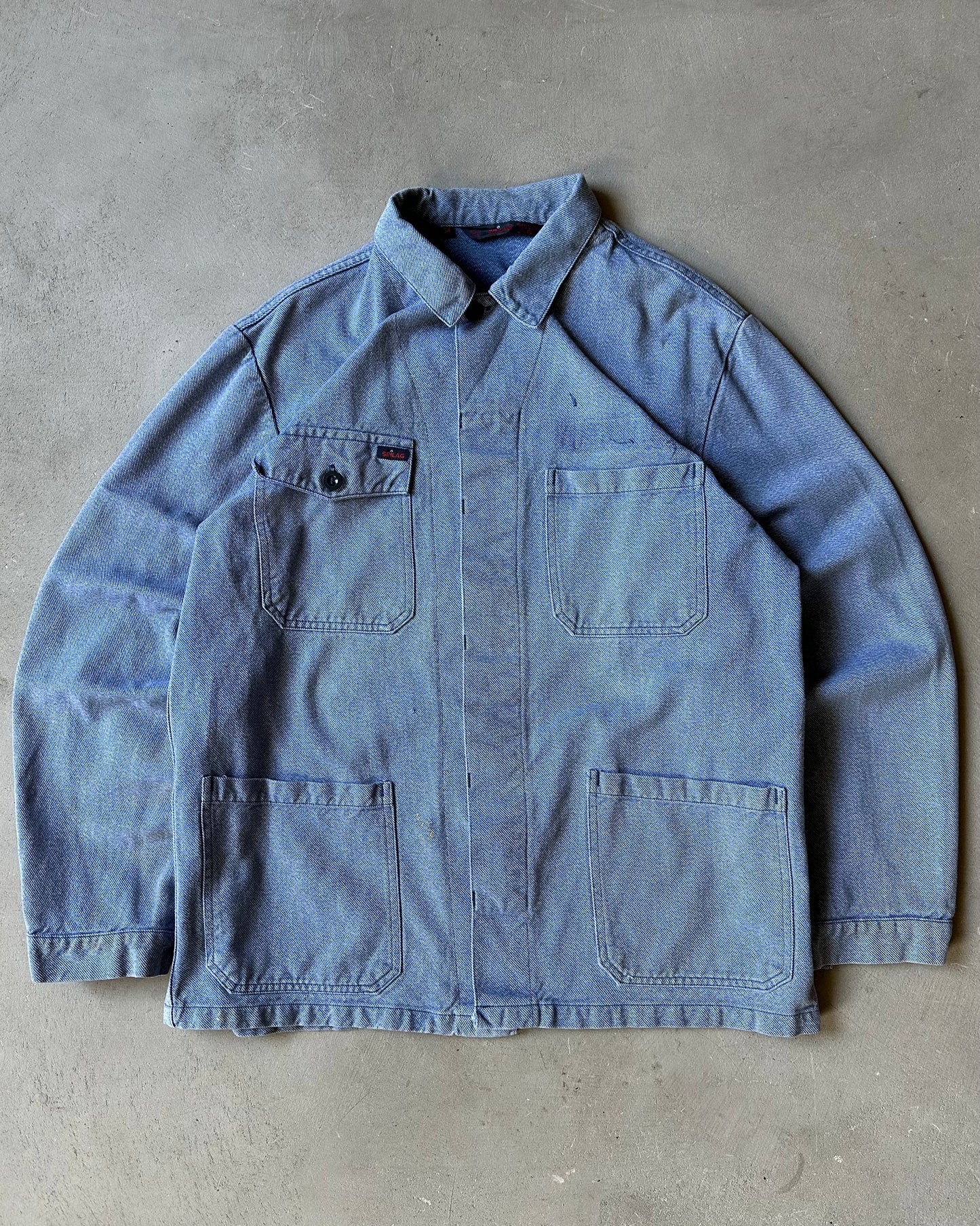 1990s - Blue Euro Chore - L
