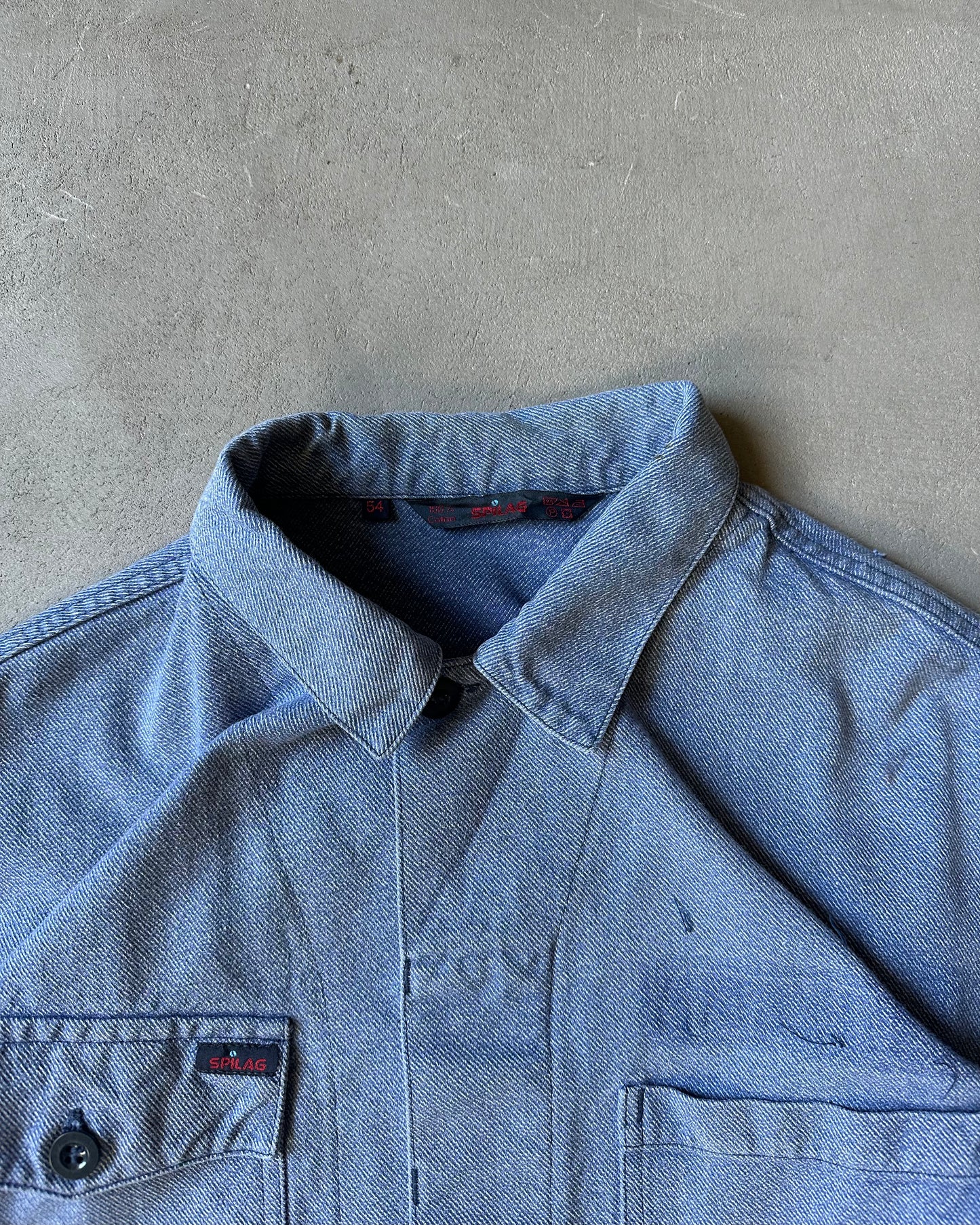 1990s - Blue Euro Chore - L