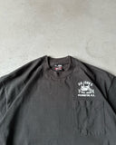 1990s - Black Big John's T-Shirt - L