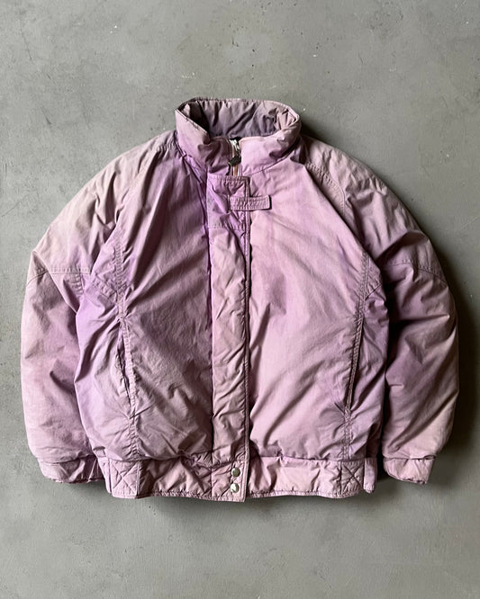 1990s - Faded Lilac Puffer Women's Jacket - (W)M