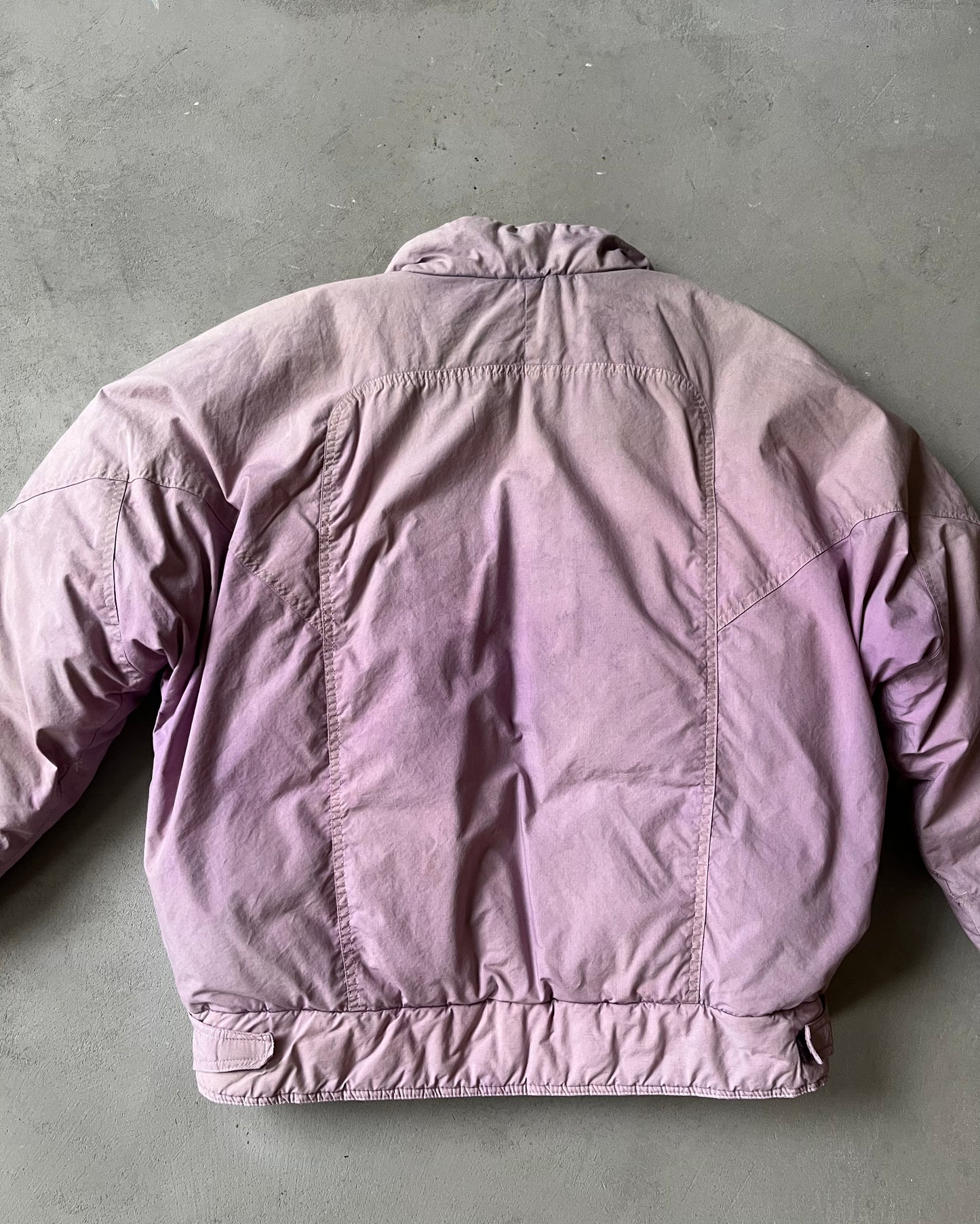 1990s - Faded Lilac Puffer Women's Jacket - (W)M