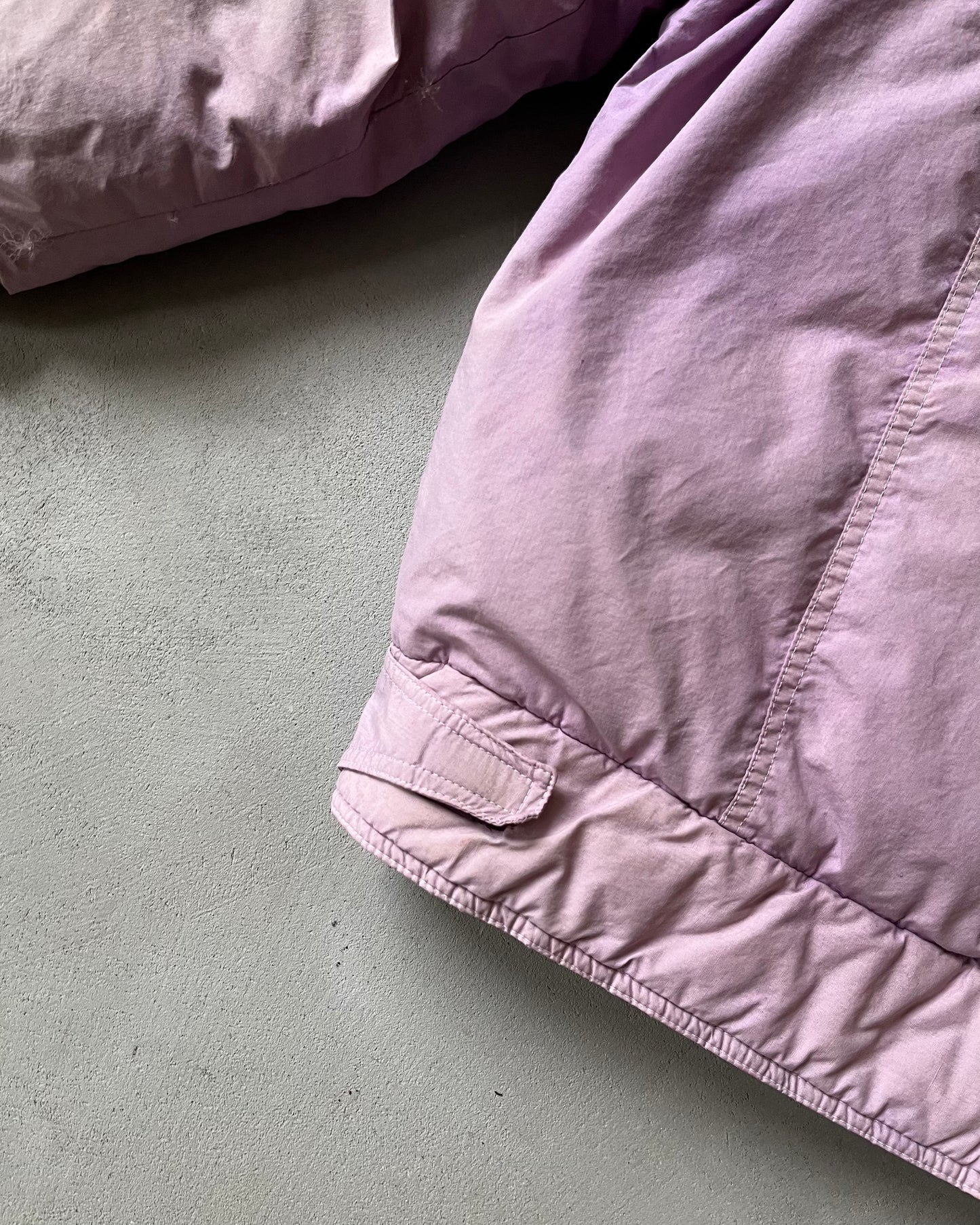 1990s - Faded Lilac Puffer Women's Jacket - (W)M