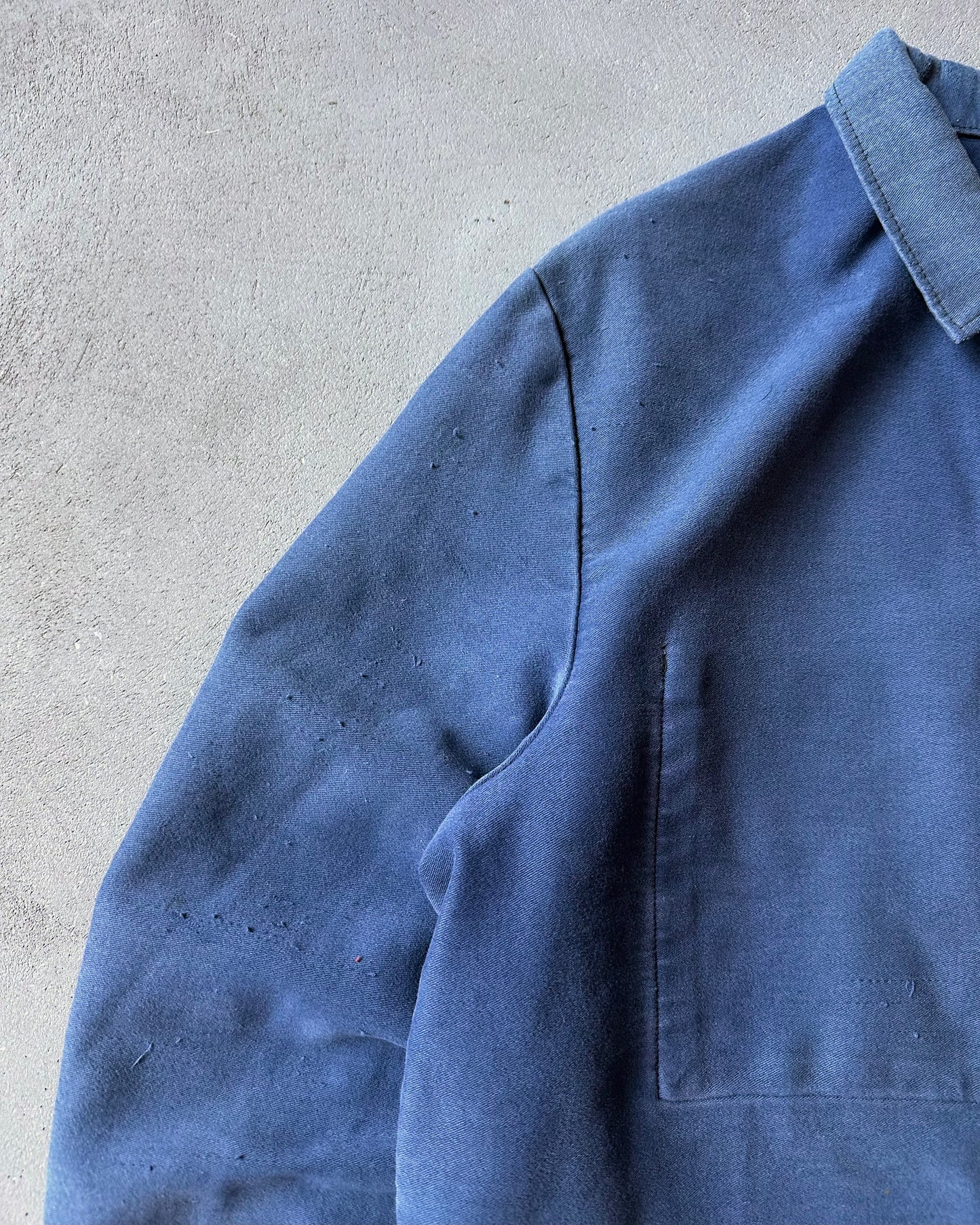 1980s - Blue Moleskin Euro Chore - M/L