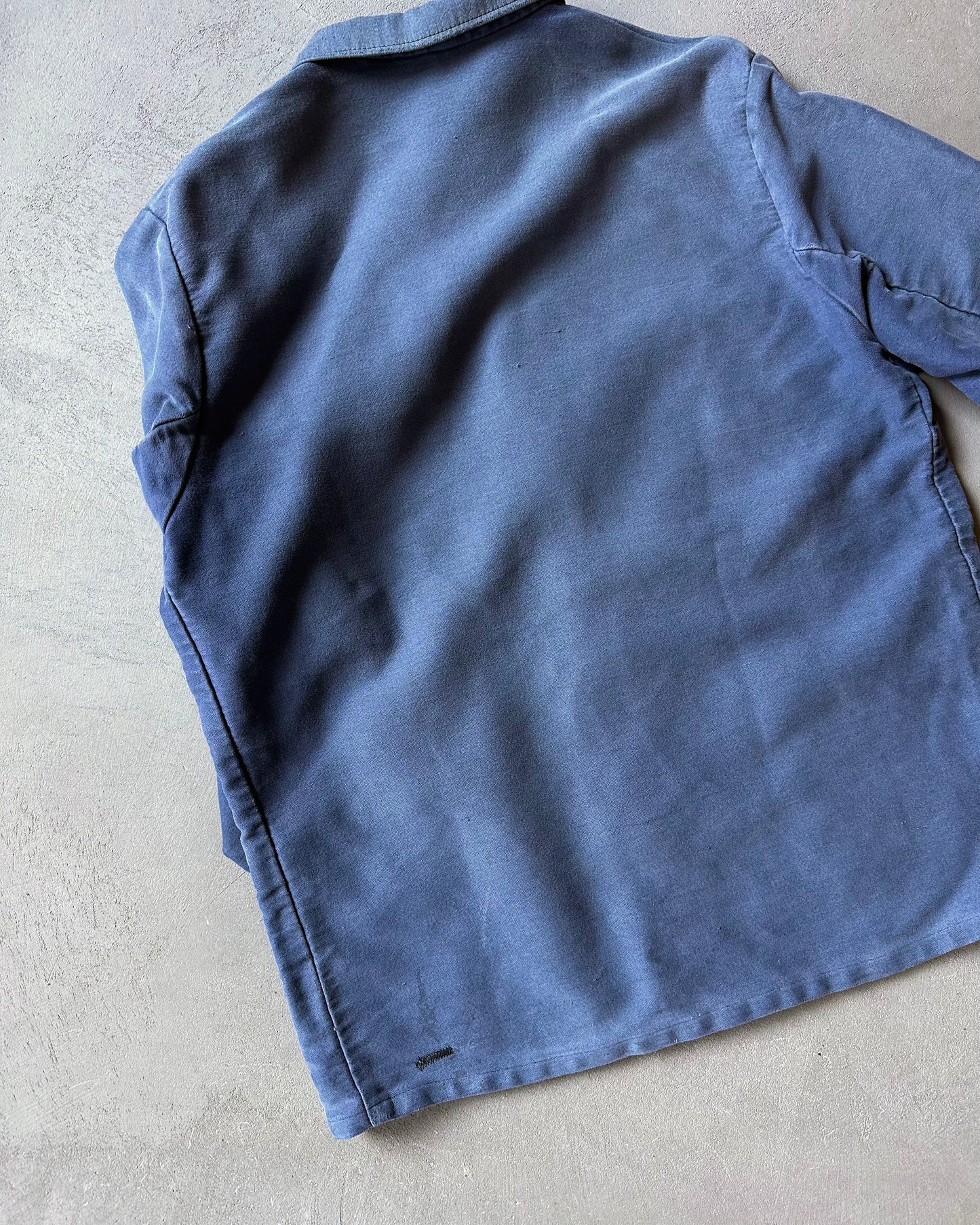 1980s - Blue Moleskin Euro Chore - M/L