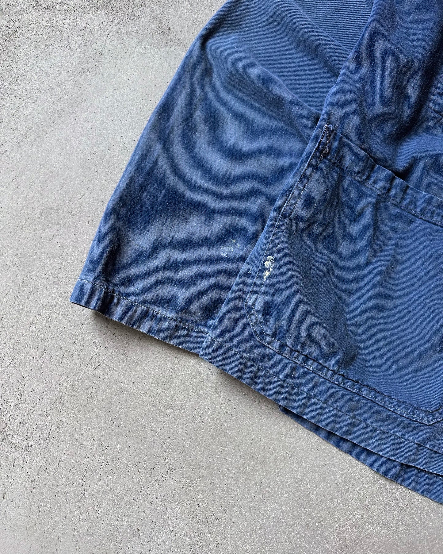 1960s - Distressed Blue Euro Chore - XS/S
