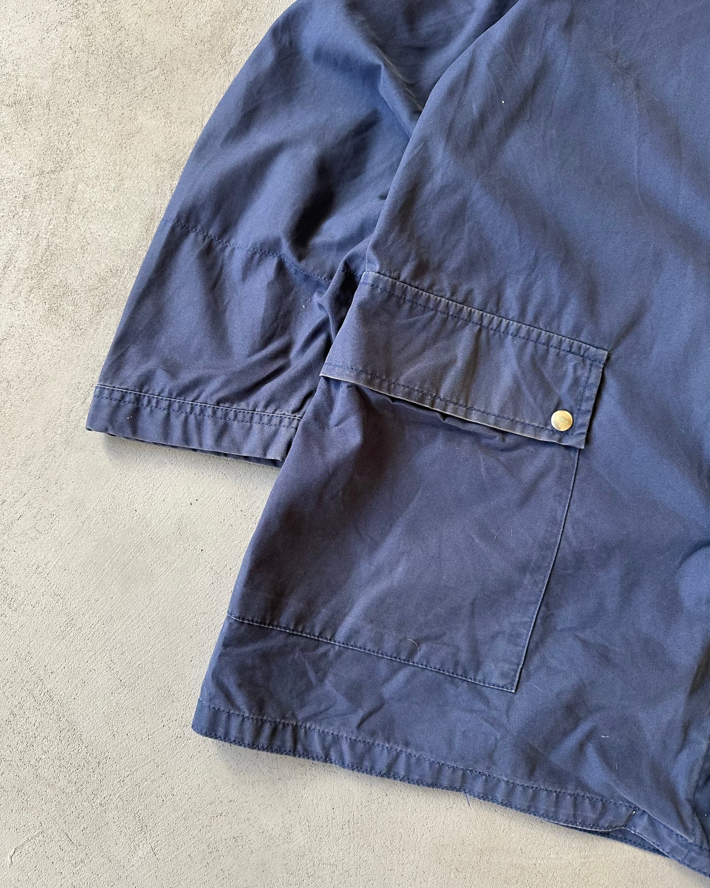 2000s - Navy Fireman Overcoat - XL/XXL