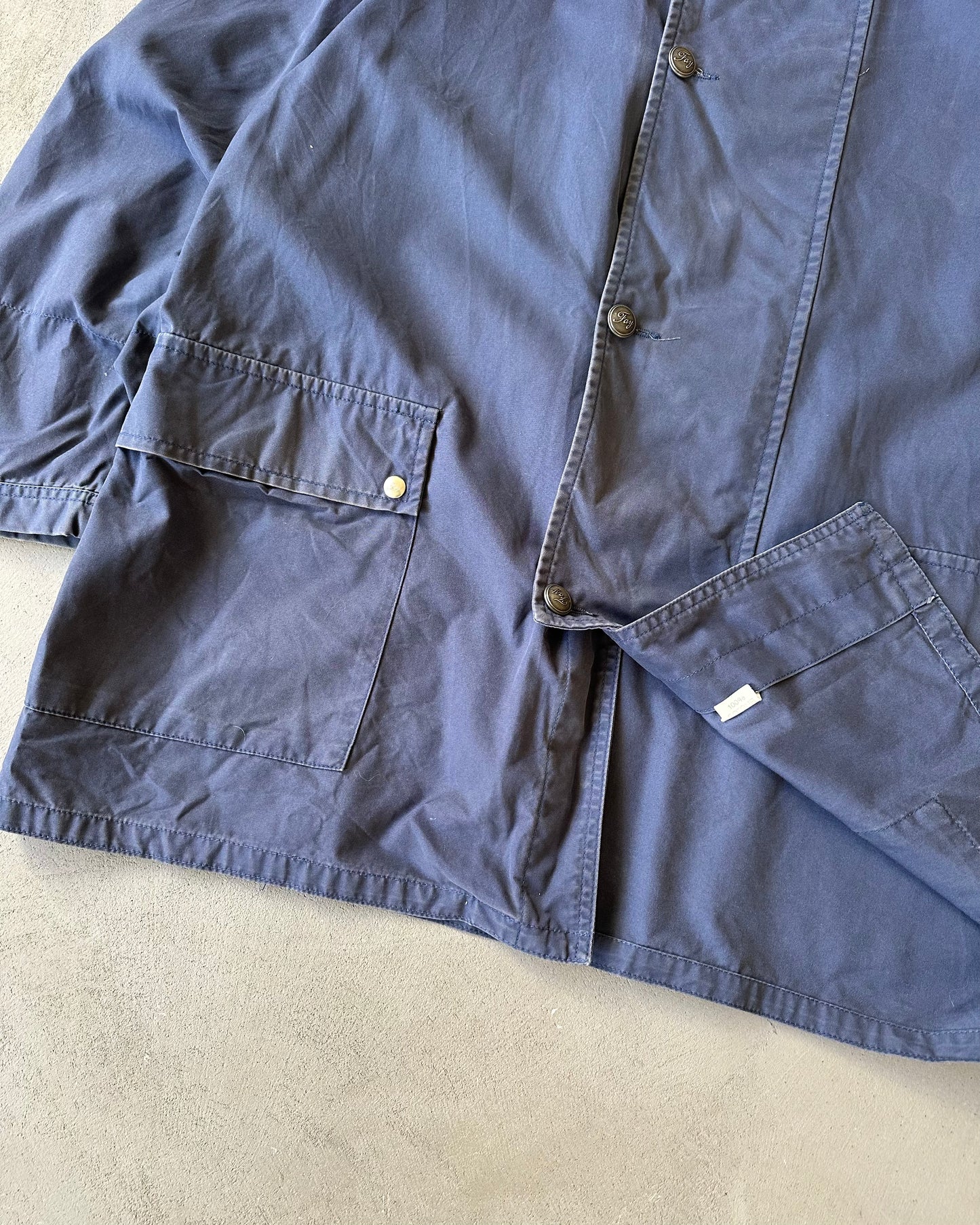 2000s - Navy Fireman Overcoat - XL/XXL