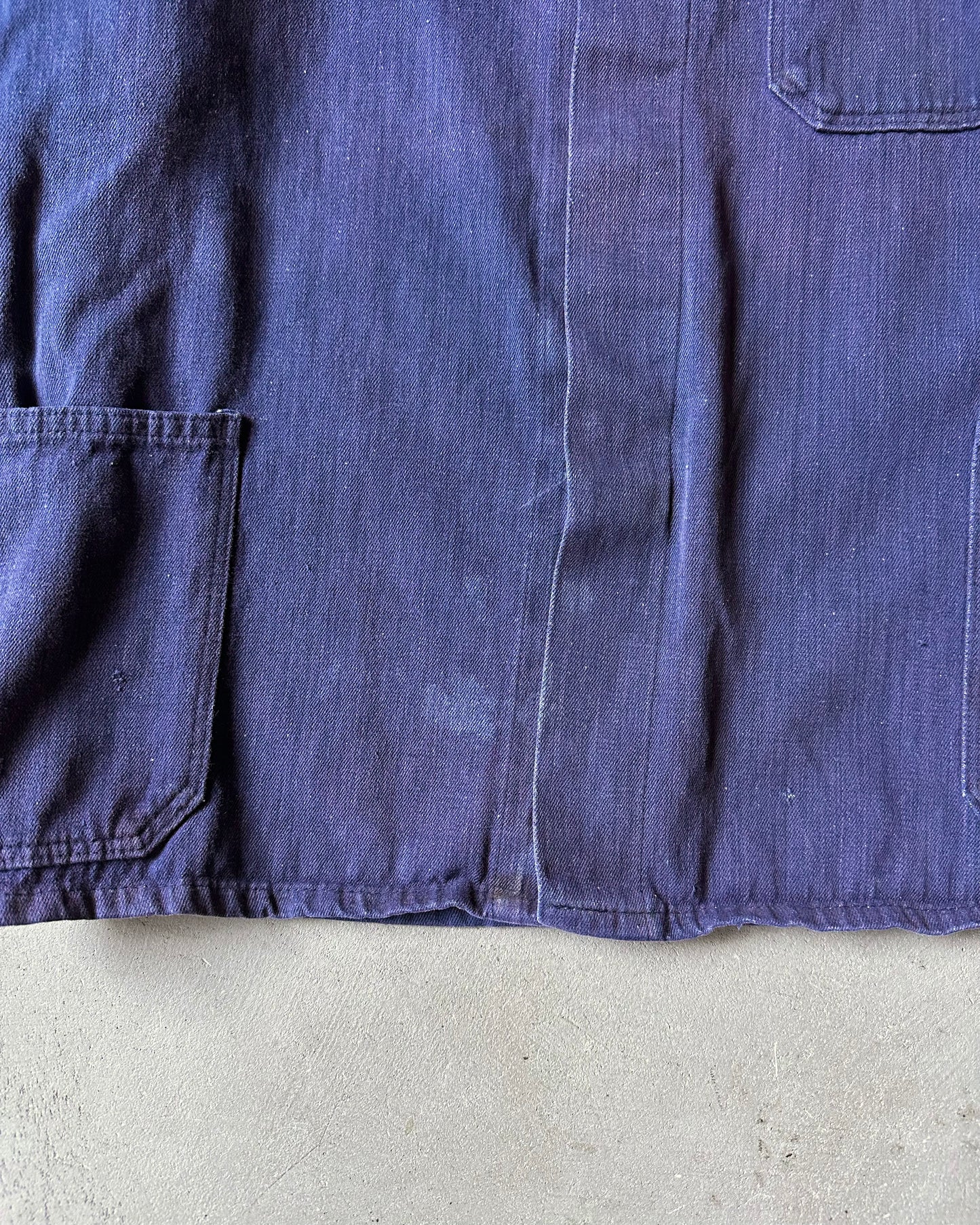 1970s - Faded Denim Euro Chore - S/M