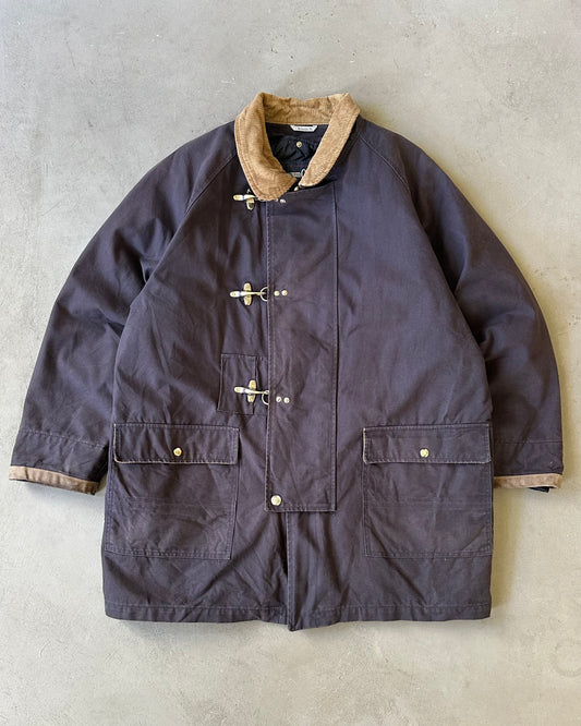1990s - Navy Fireman Coat - XL
