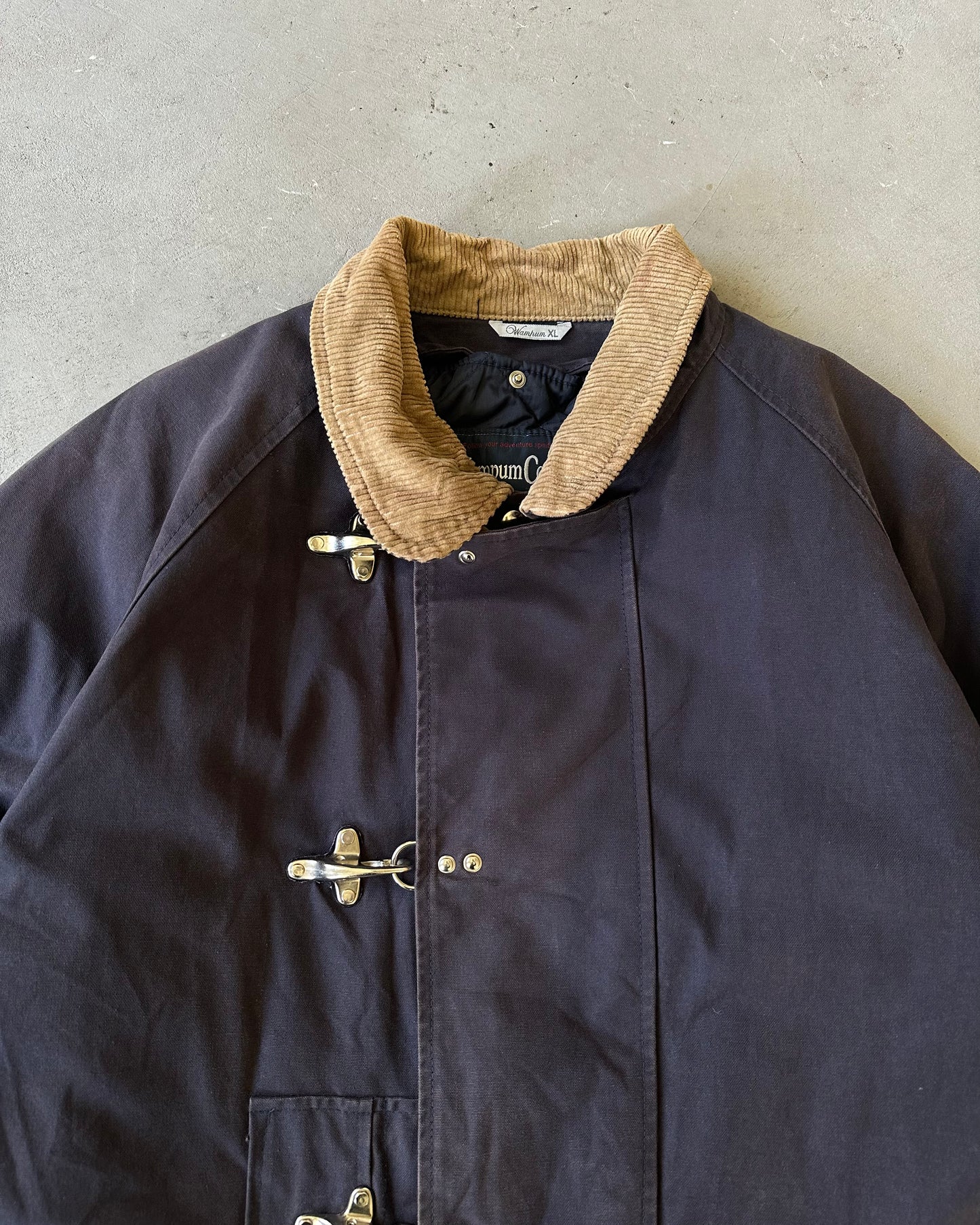 1990s - Navy Fireman Coat - XL
