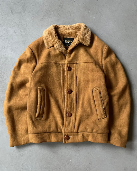 1970s - Caramel Utex Wool Jacket - XS/S