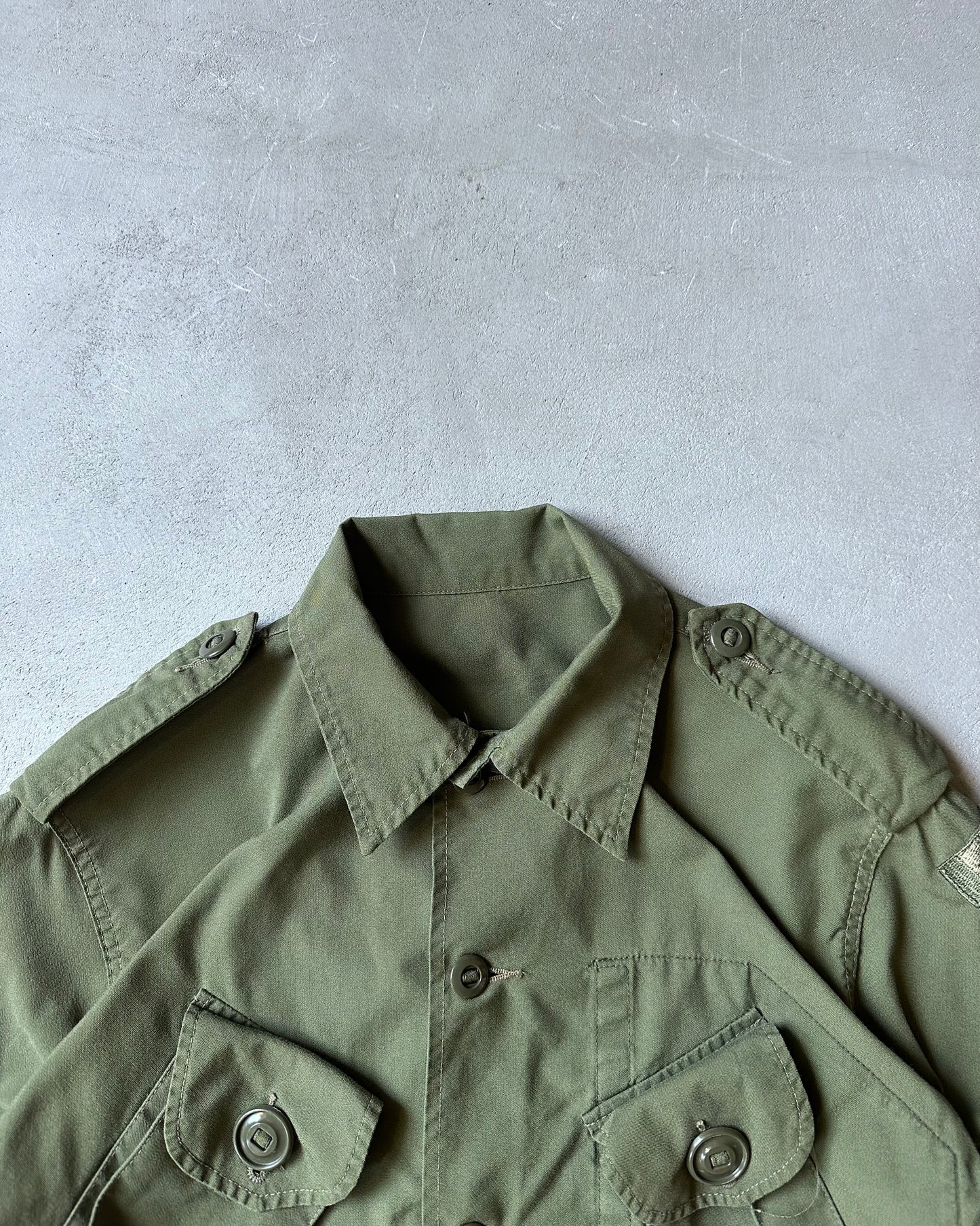 1990s - Green Canadian Jungle Overshirt - XS/S
