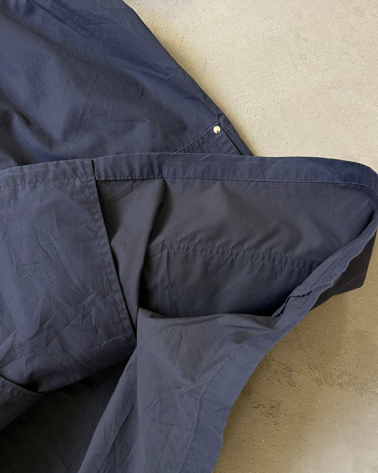 2000s - Navy Fireman Overcoat - XL