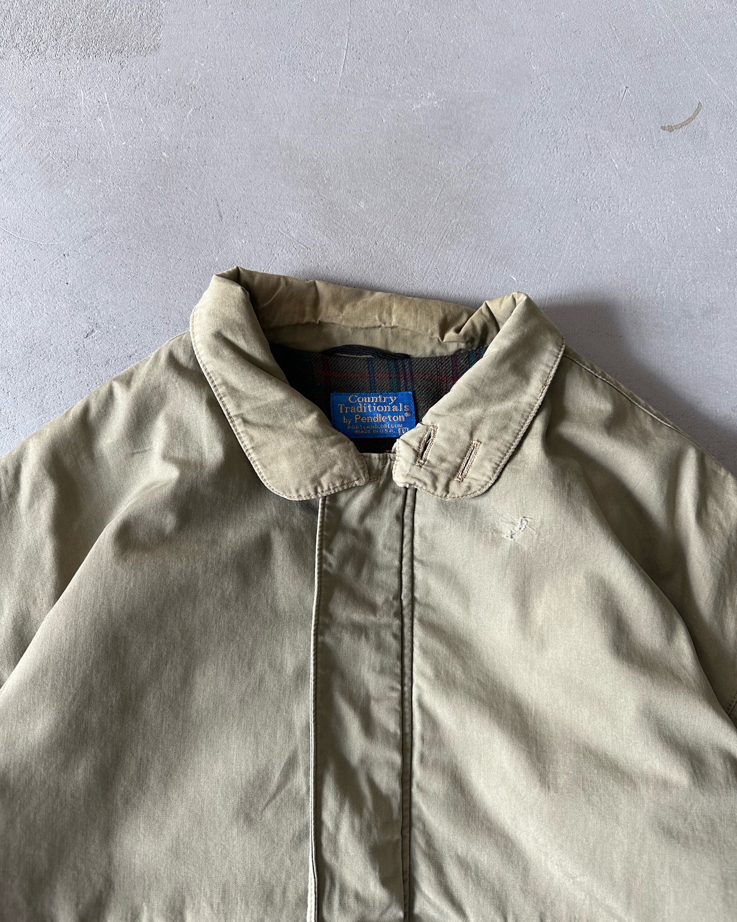 1990s - Sage Green Pendleton Jacket - M/L