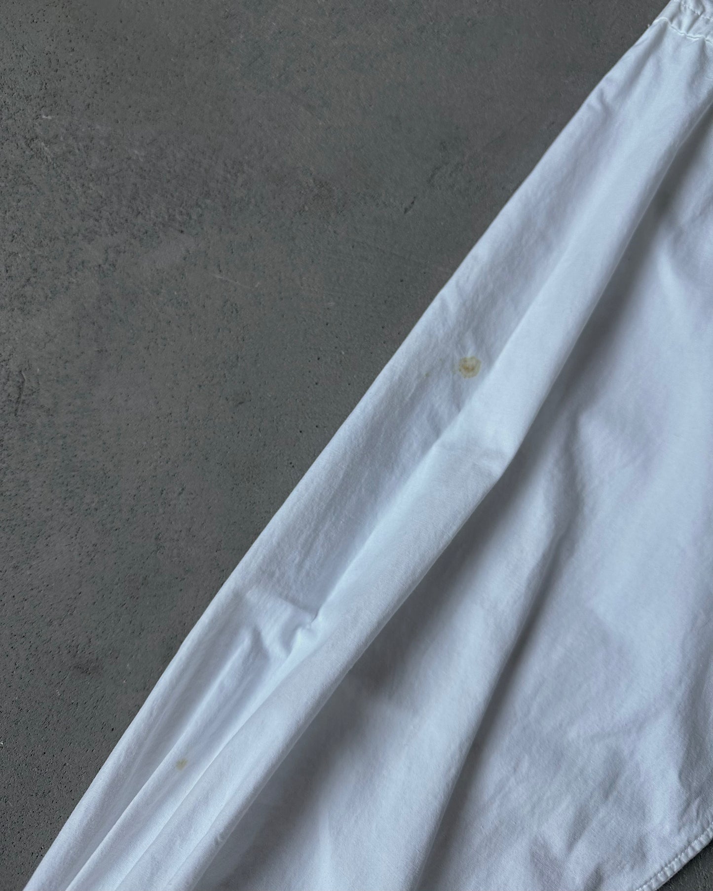 1990s - White Polo Yacht Club Shirt - M