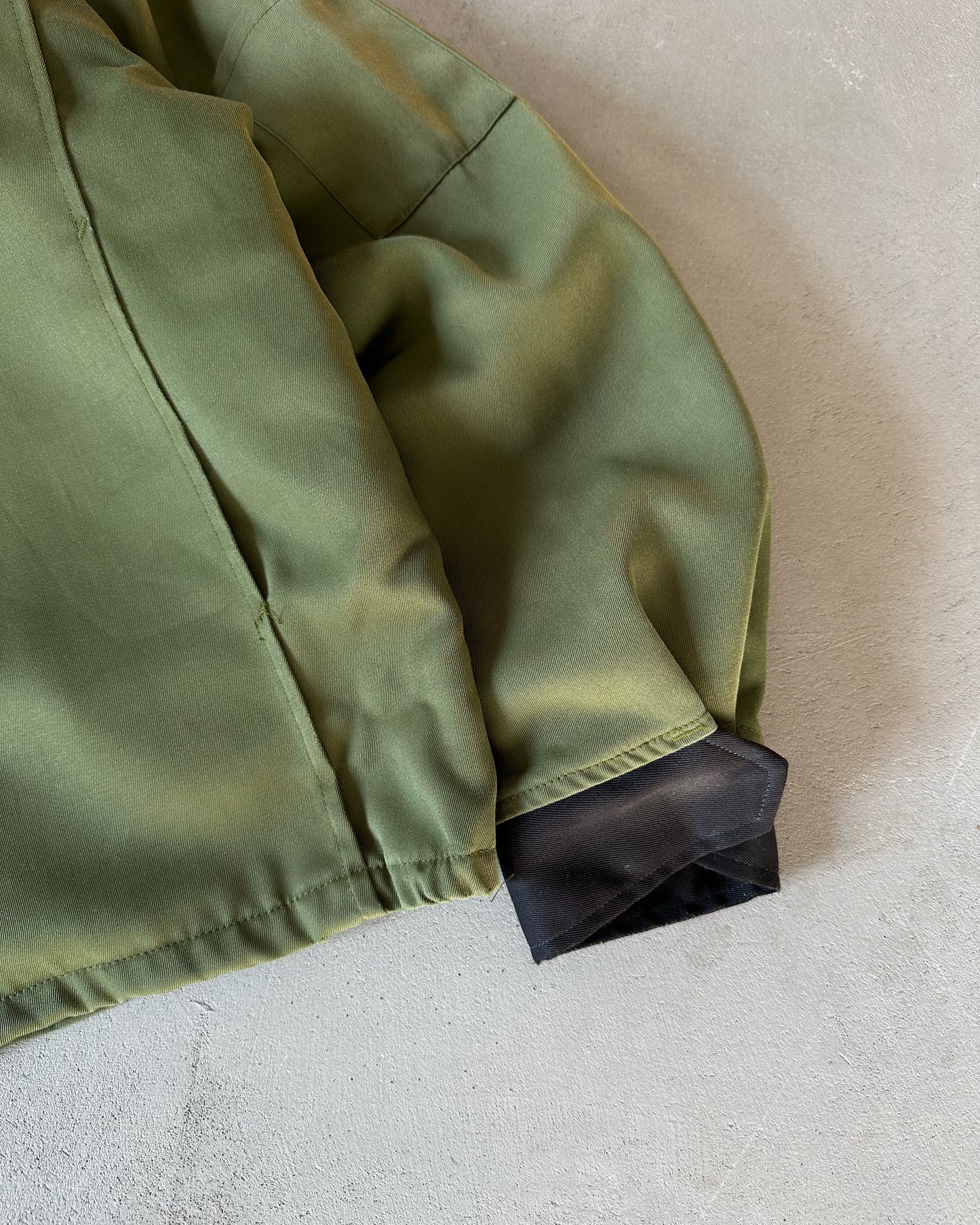 1970s - Khaki Work Jacket - 40R