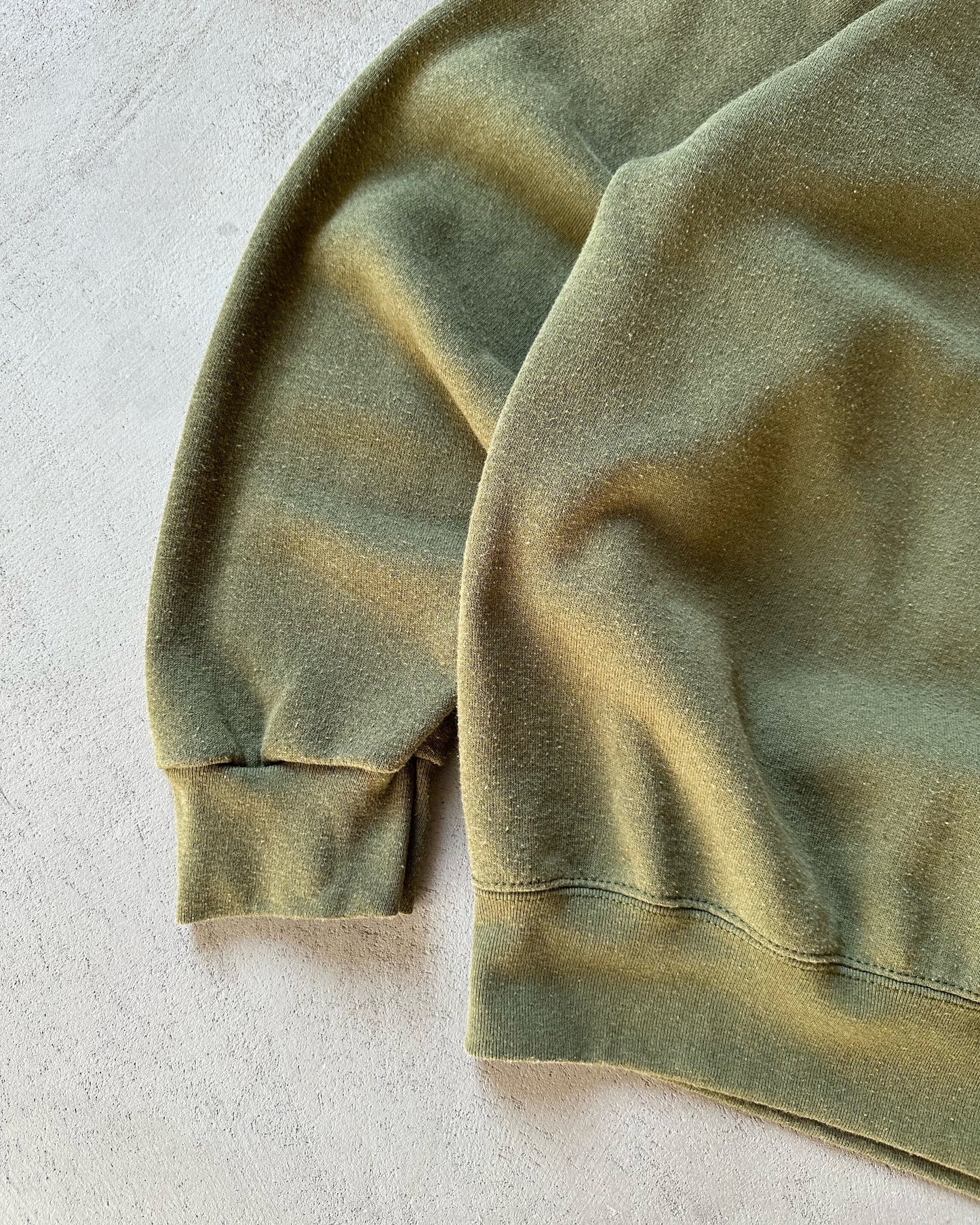 1990s - Khaki USMC Crewneck - L