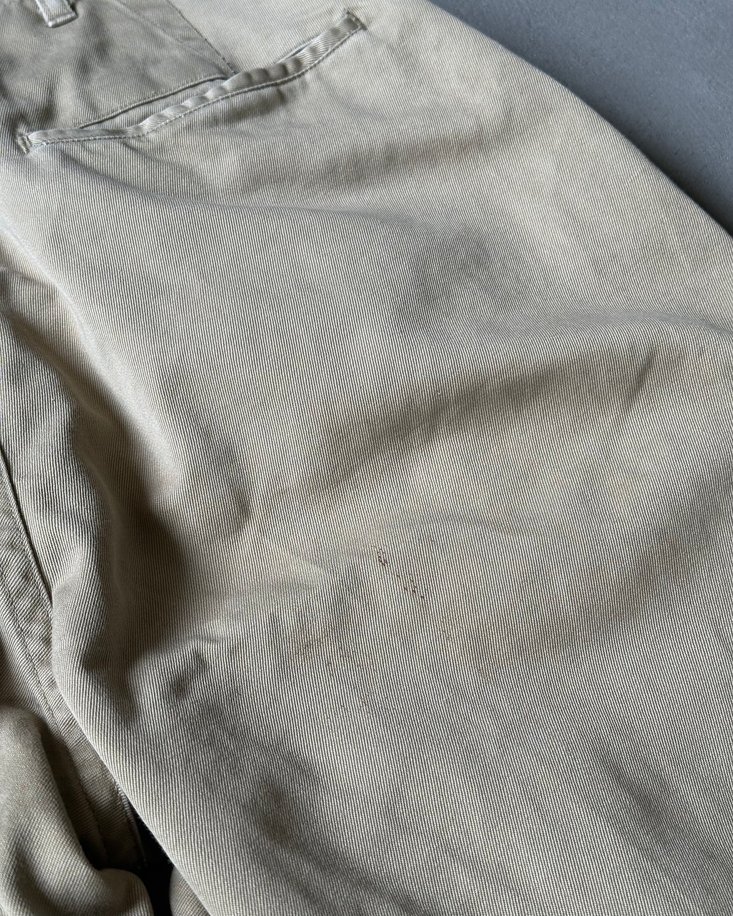1960s - Beige USN Chinos - 28x29