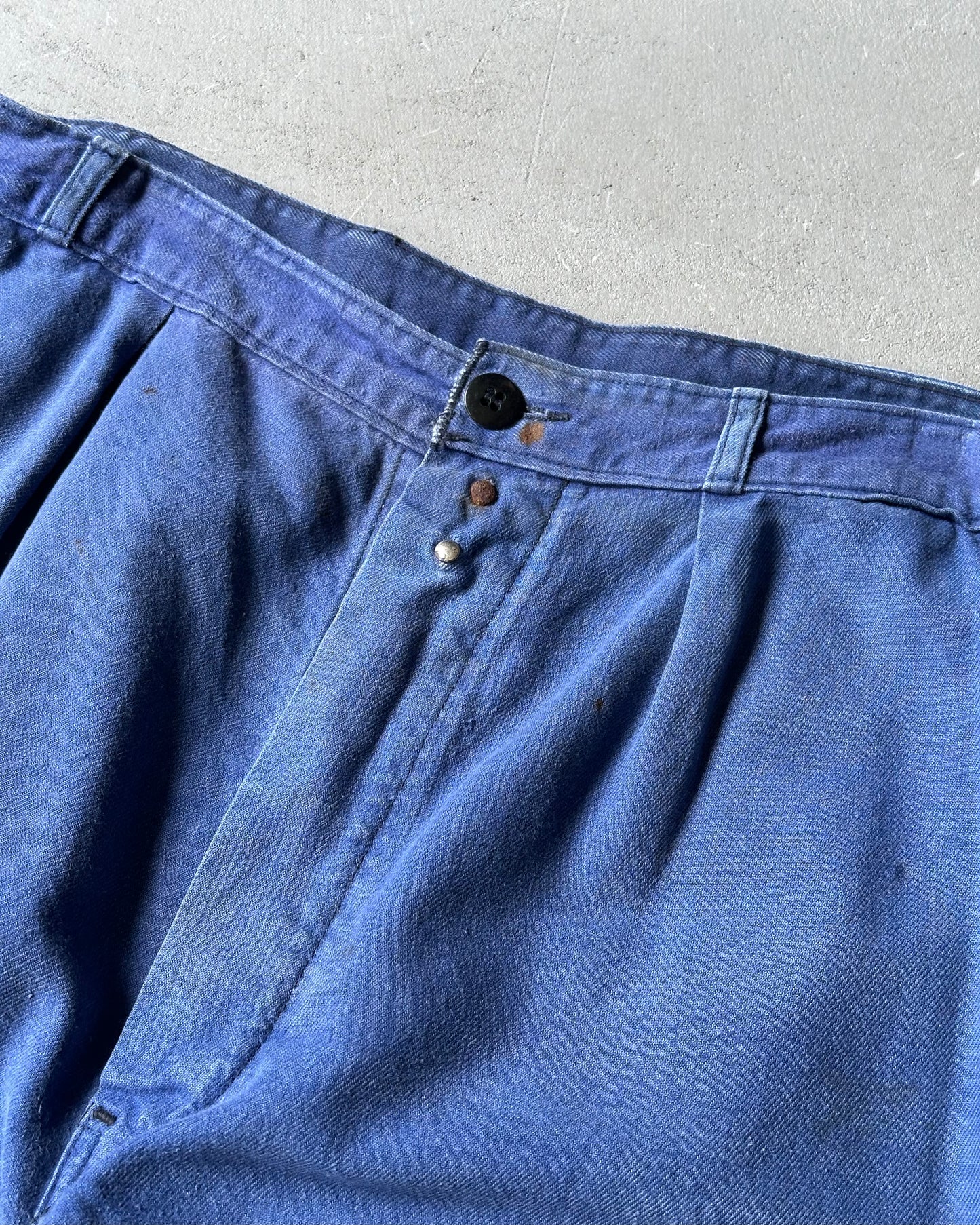 1970s - Blue Euro Work Pants - 38x30