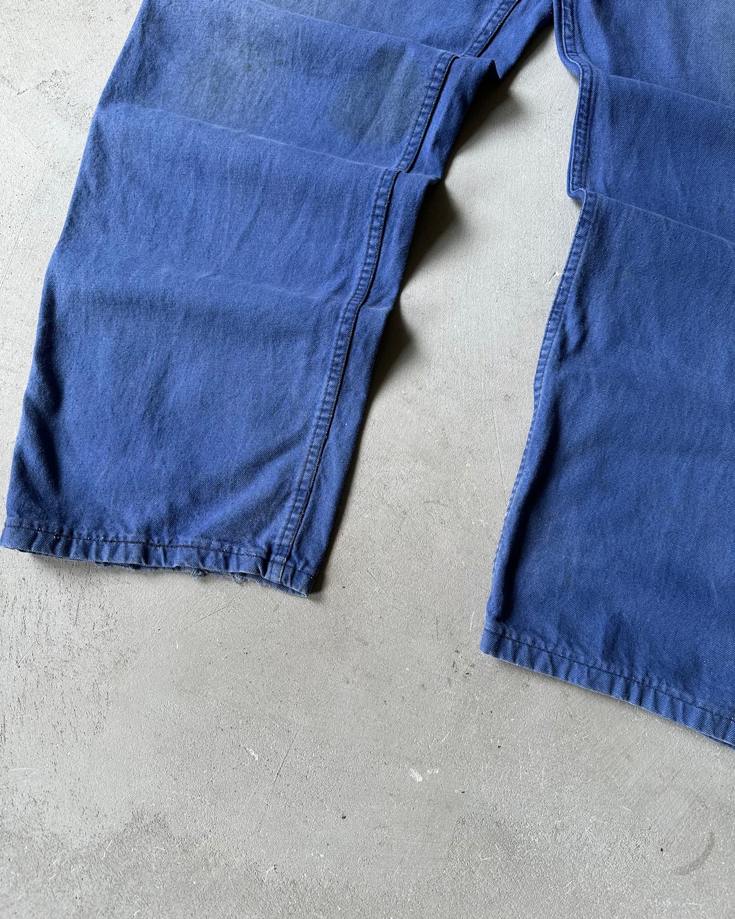 1970s - Blue Euro Work Pants - 38x30